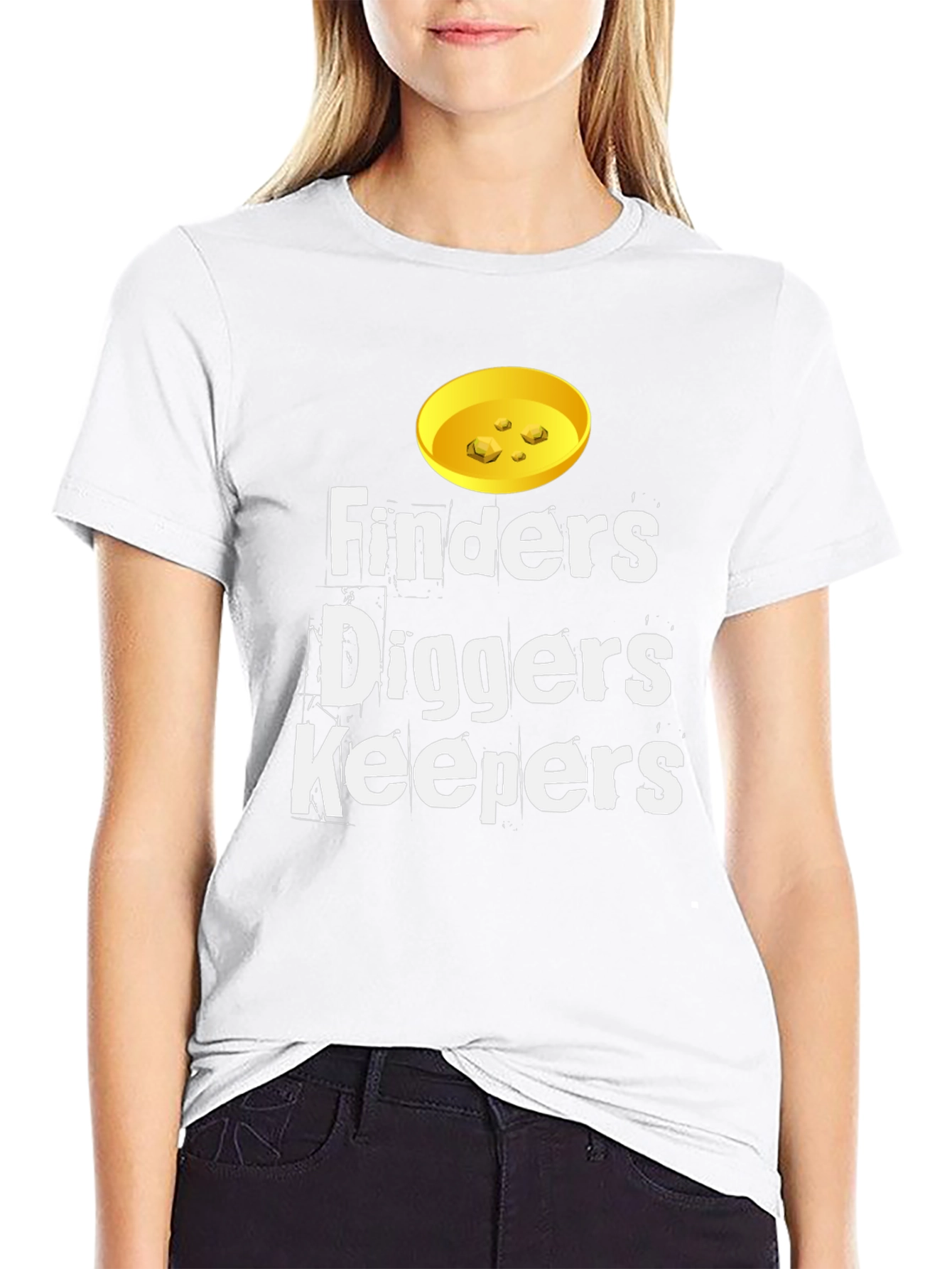 Finders Diggers Keepers T-Shirt - Gold Prospecting Tee