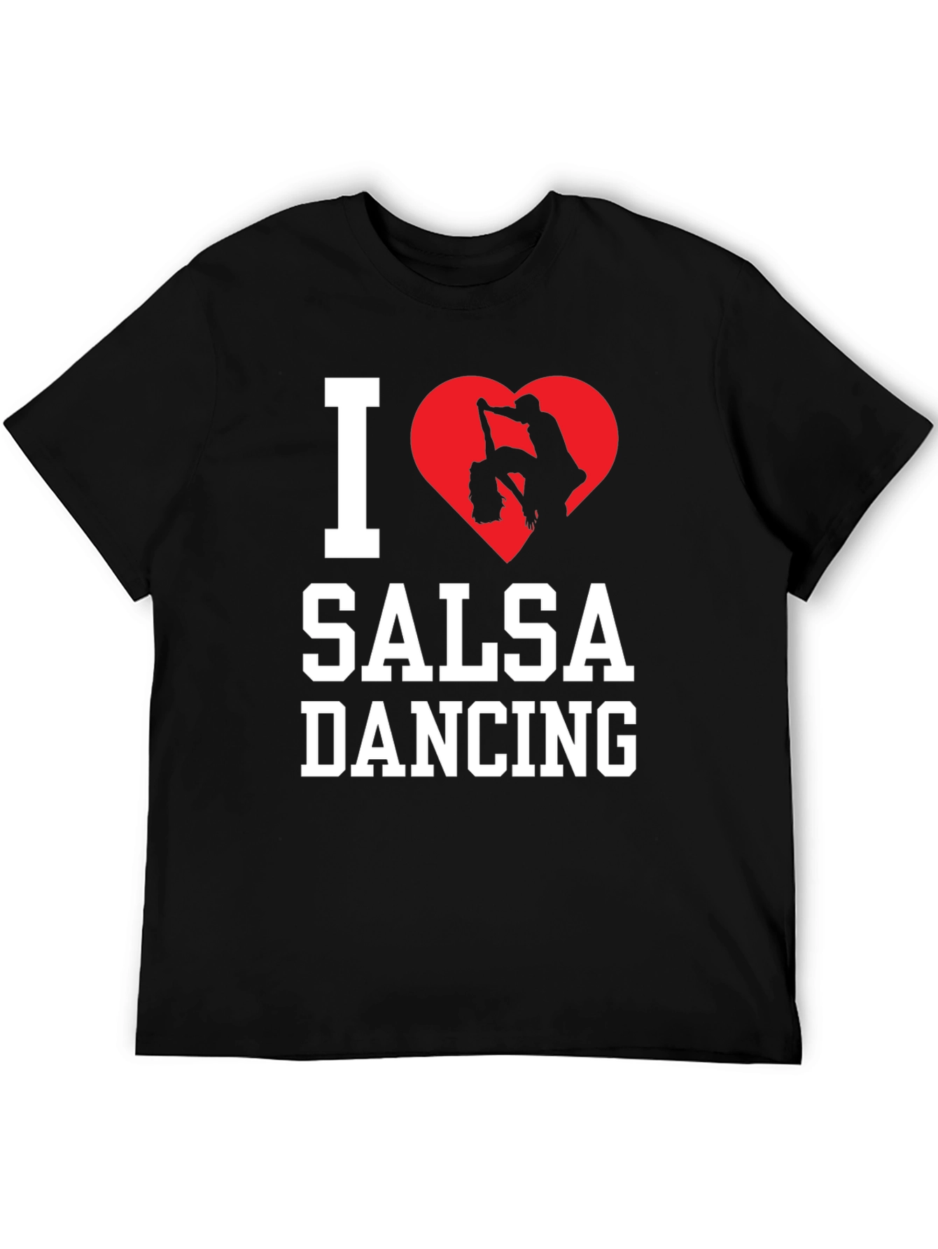 I Love Salsa Dancing Graphic T-Shirt