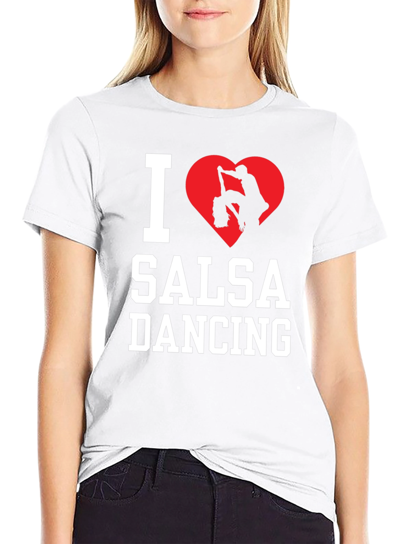 I Love Salsa Dancing Graphic T-Shirt