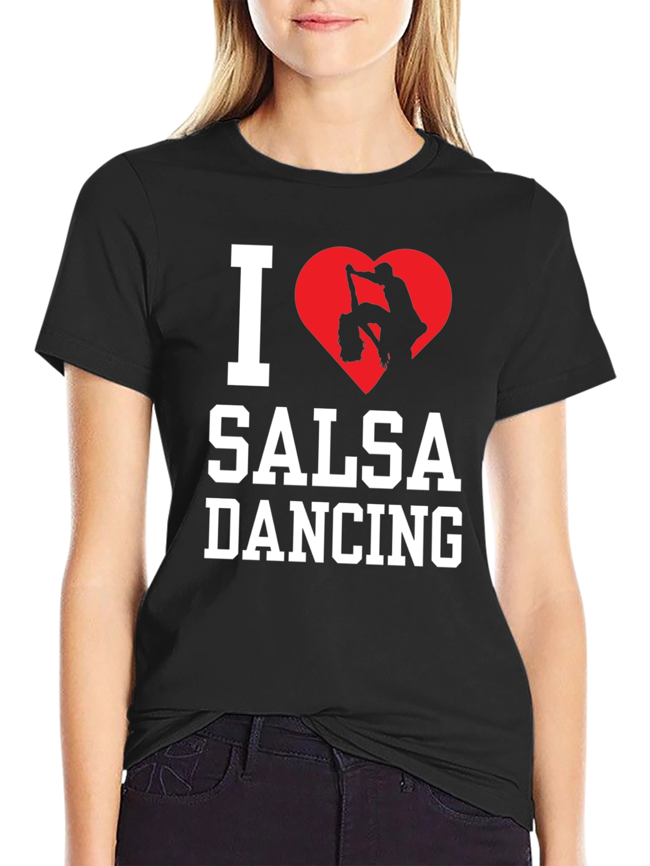 I Love Salsa Dancing Graphic T-Shirt