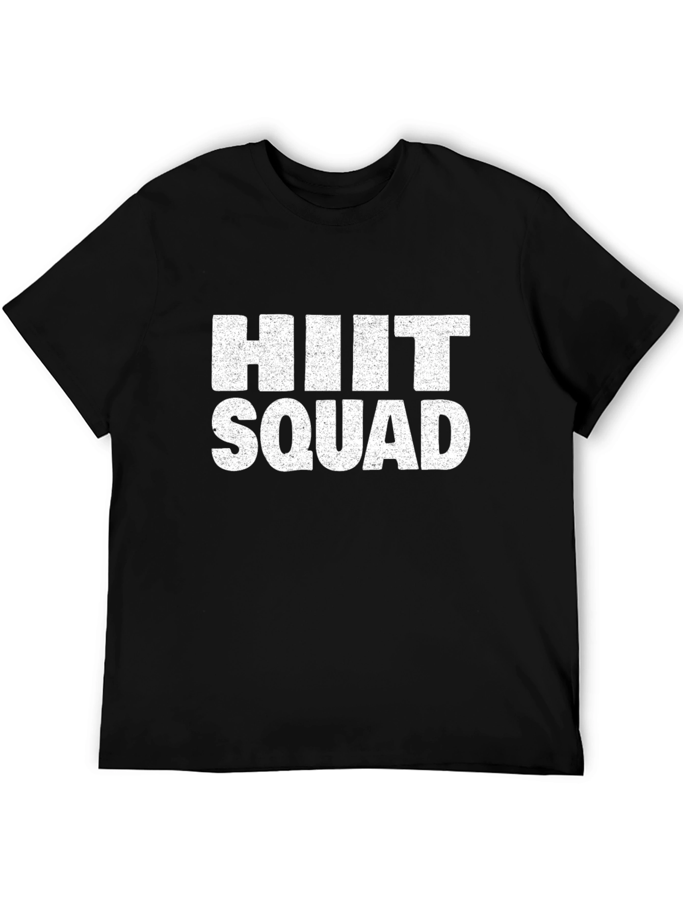 HIIT Squad Black Graphic T-Shirt