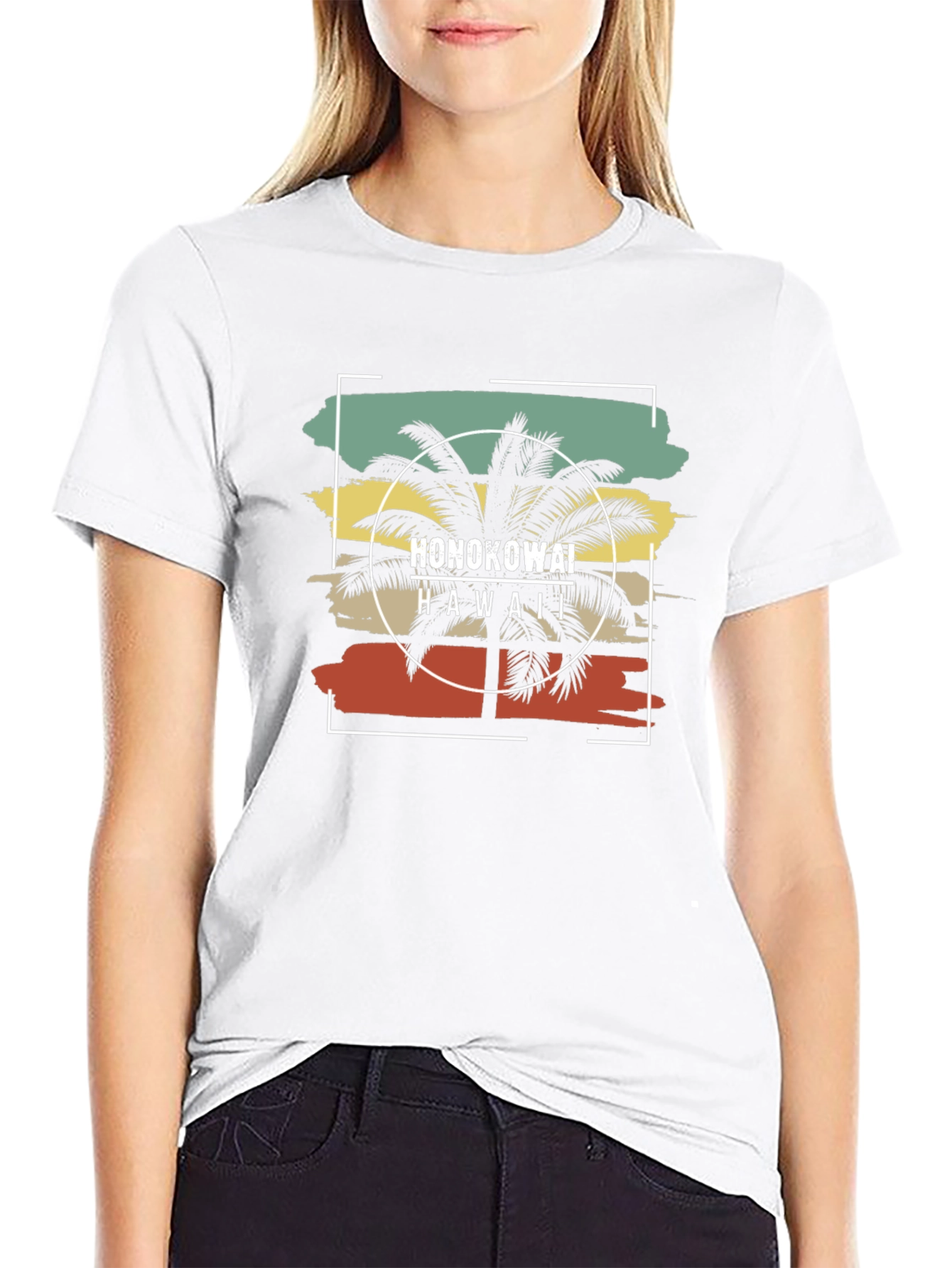Honokowai Hawaii Retro Graphic T-Shirt