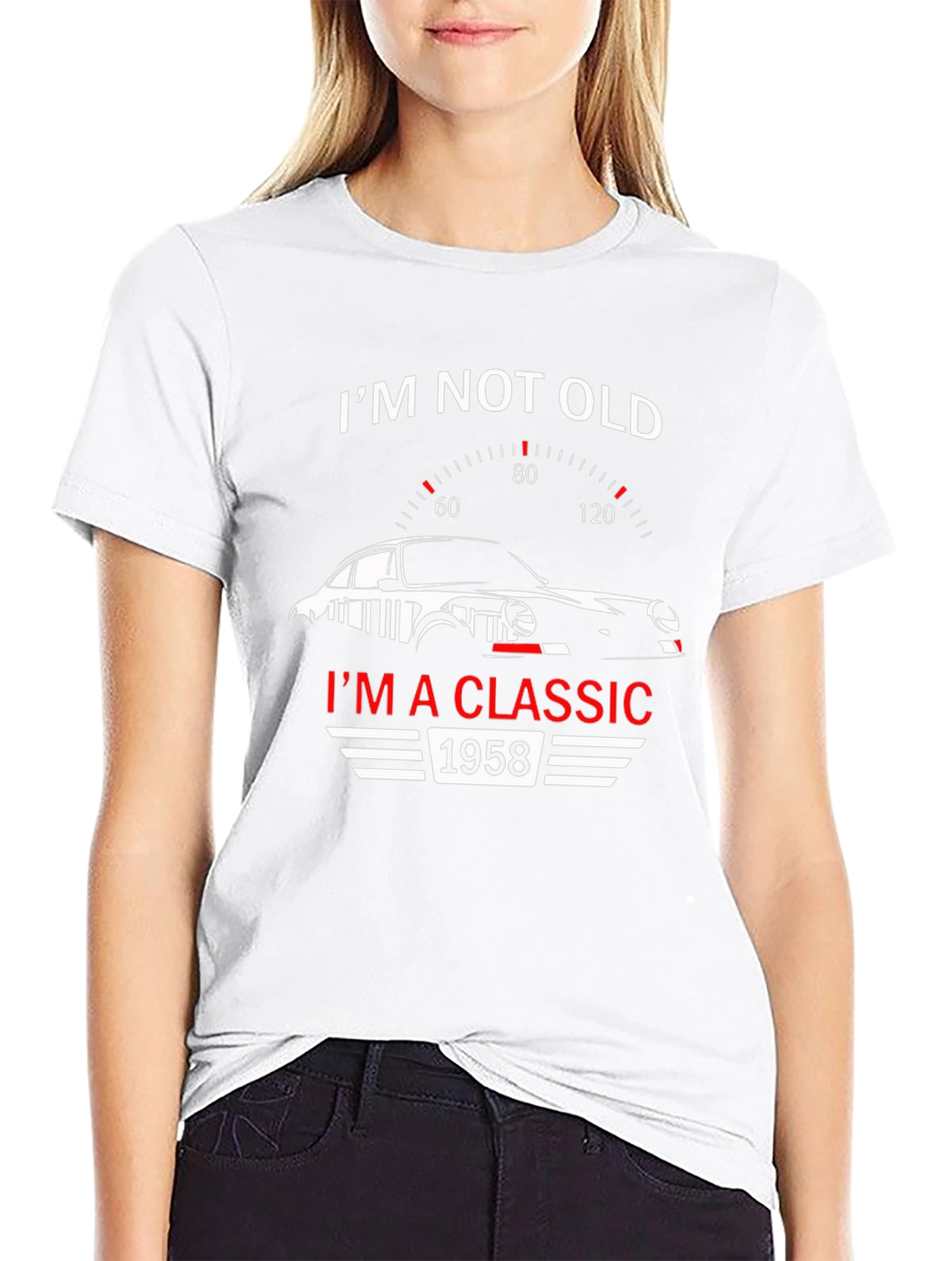Classic 1958 Car T-Shirt - Im Not Old