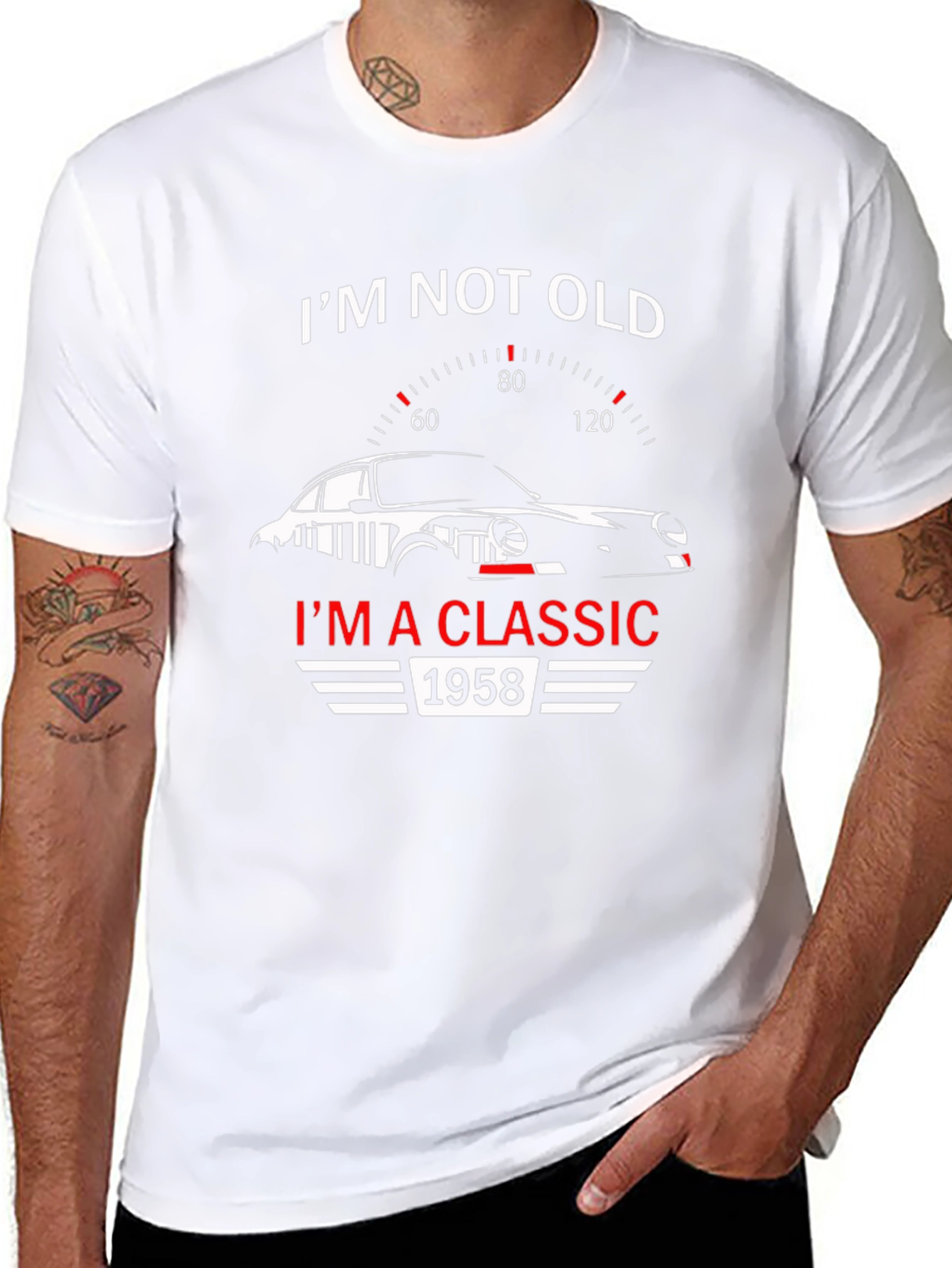 Classic 1958 Car T-Shirt - Im Not Old