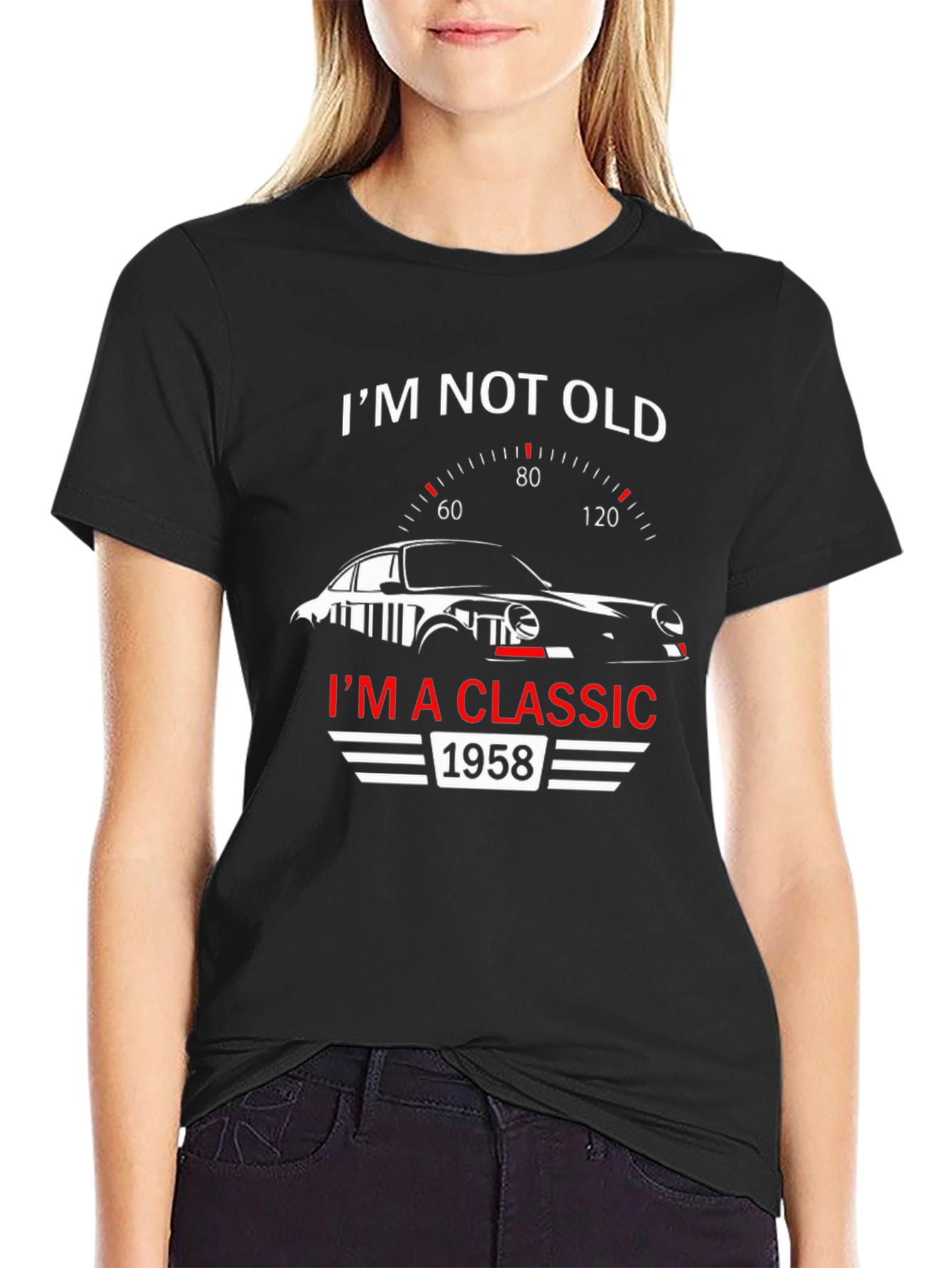 Classic 1958 Car T-Shirt - Im Not Old