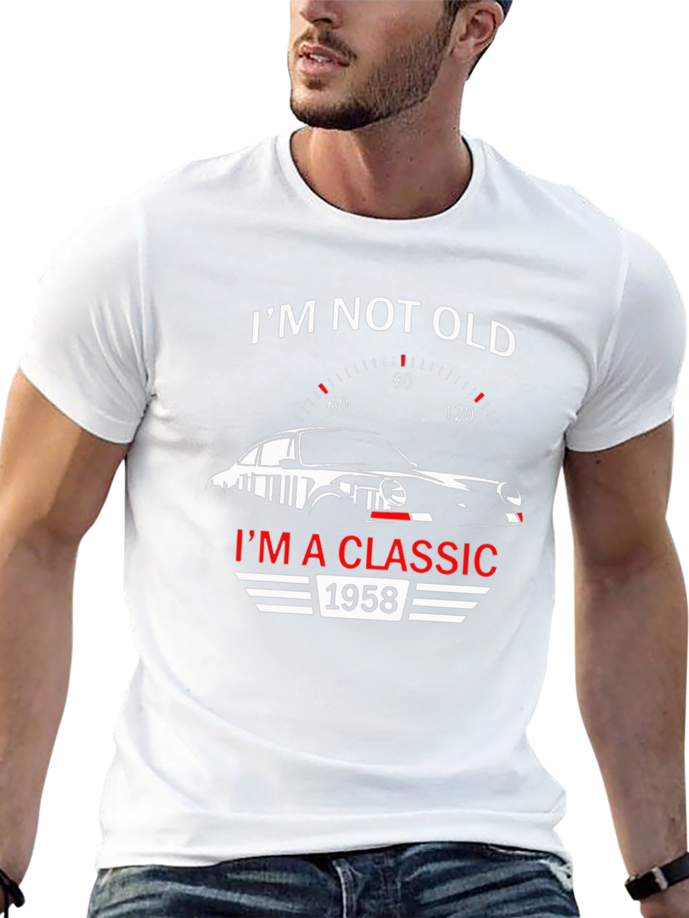 Classic 1958 Car T-Shirt - Im Not Old