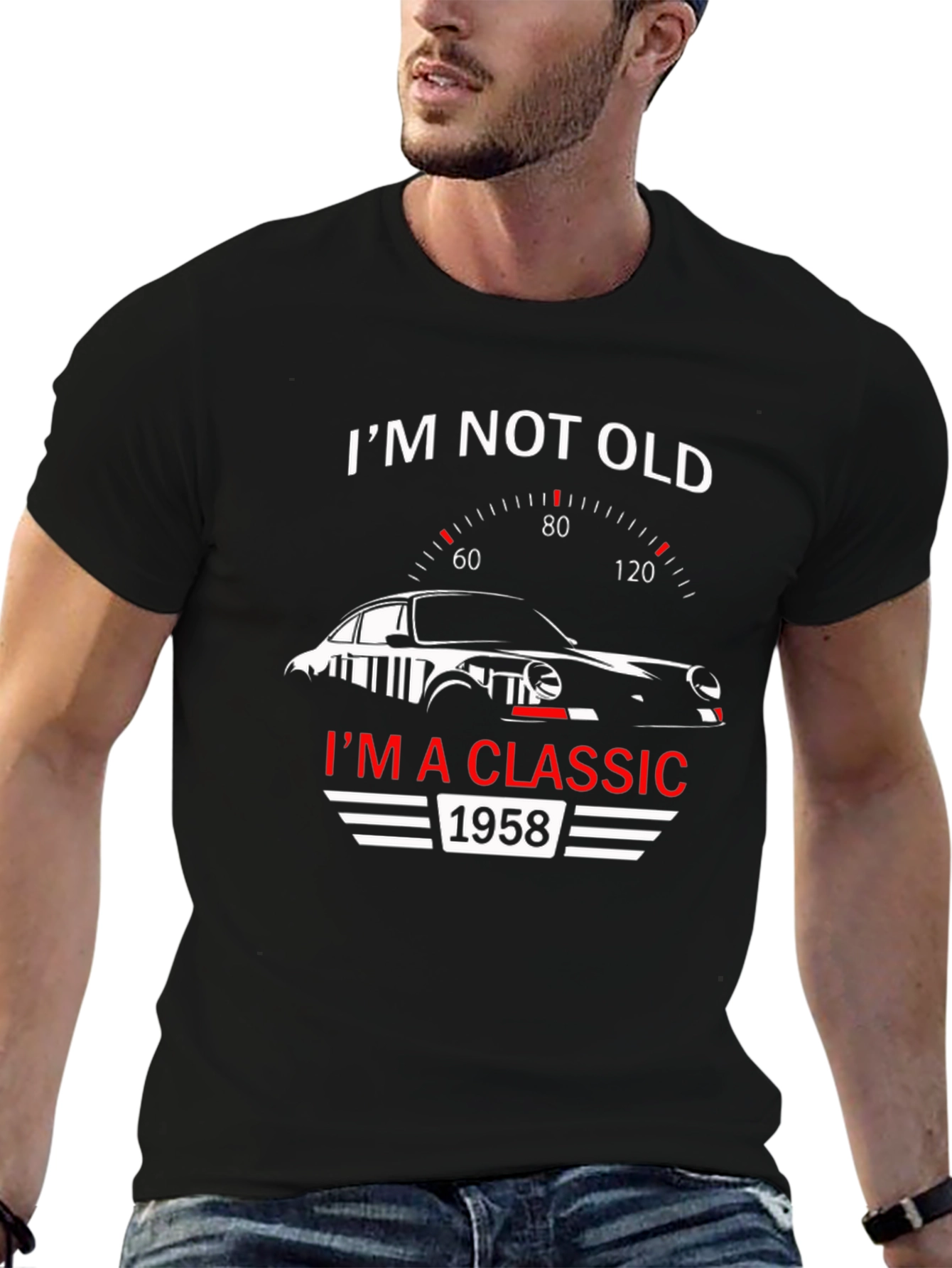 Classic 1958 Car T-Shirt - Im Not Old