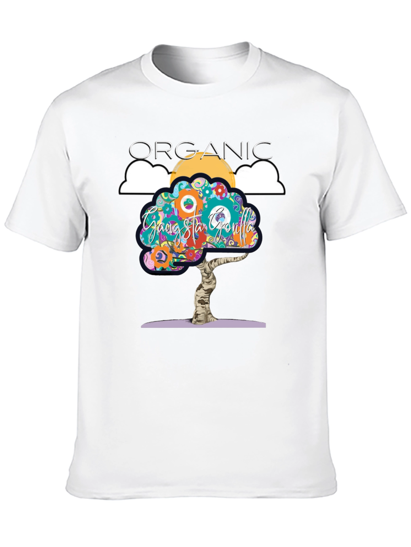 Organic Gangsta Gorilla Graphic Tee