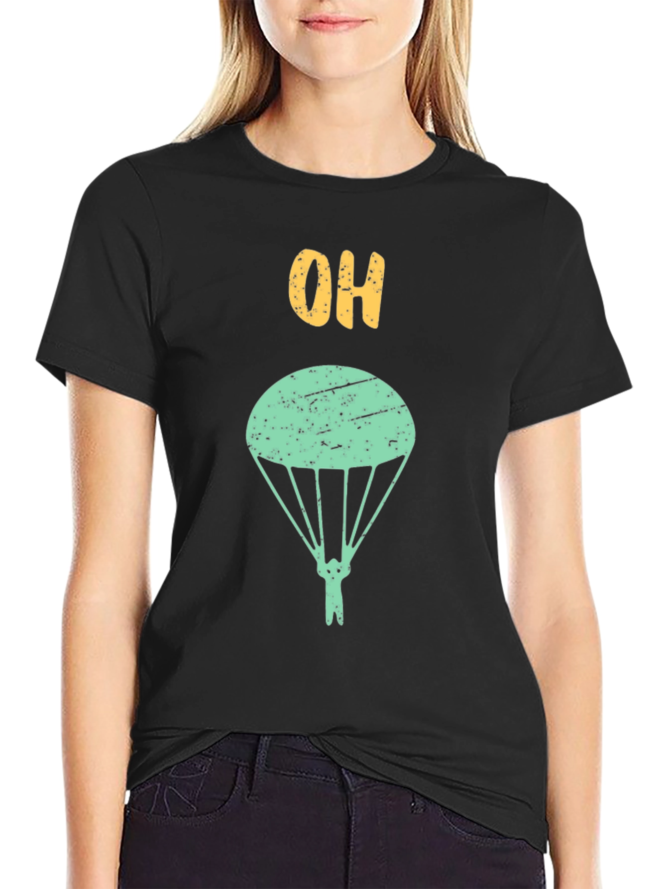 OH Parachute Graphic T-Shirt