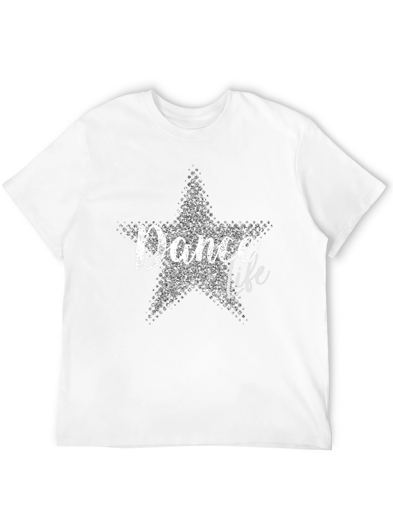 Dance Life Star Graphic Tee - Black