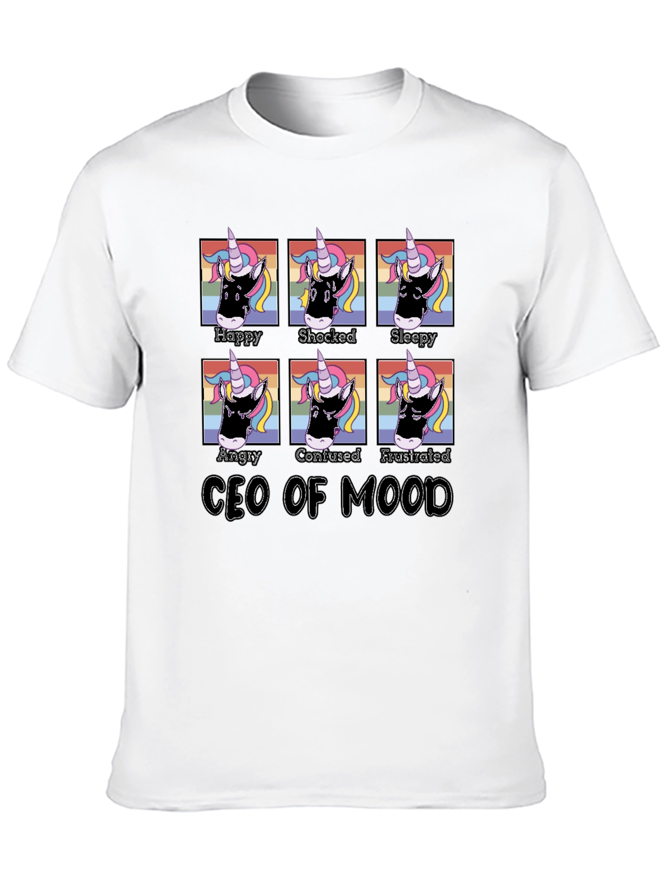 CEO of Mood Unicorn Graphic T-Shirt