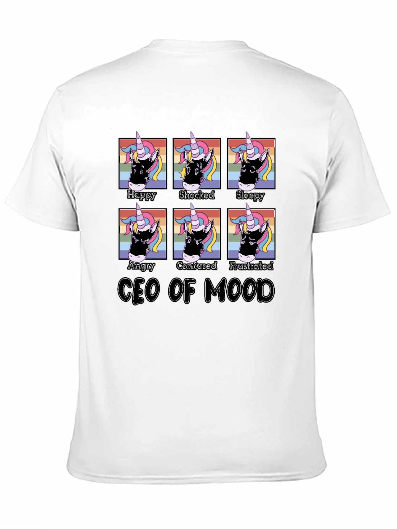 CEO of Mood Unicorn Graphic T-Shirt