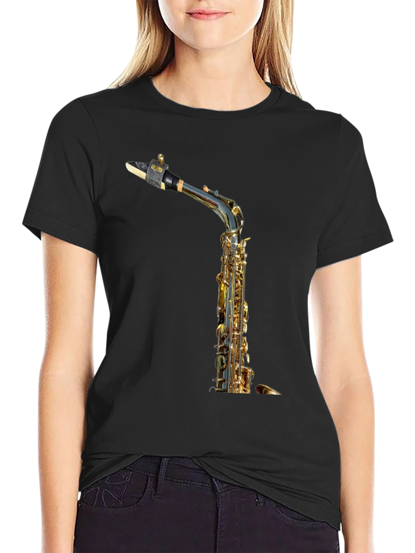 Saxophone T-Shirt - Music Lover Tee