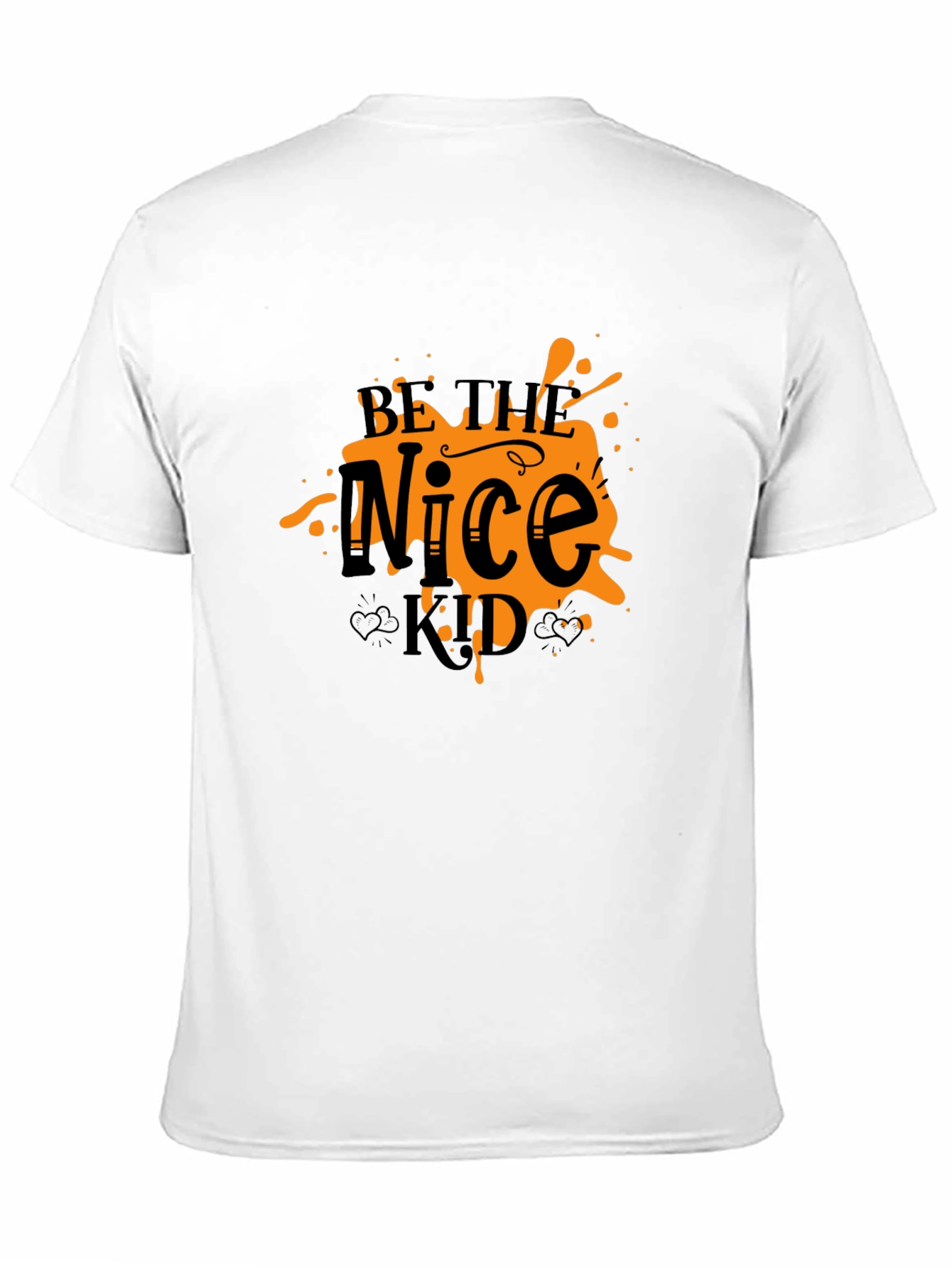 Be the Nice Kid Graphic T-Shirt - Black