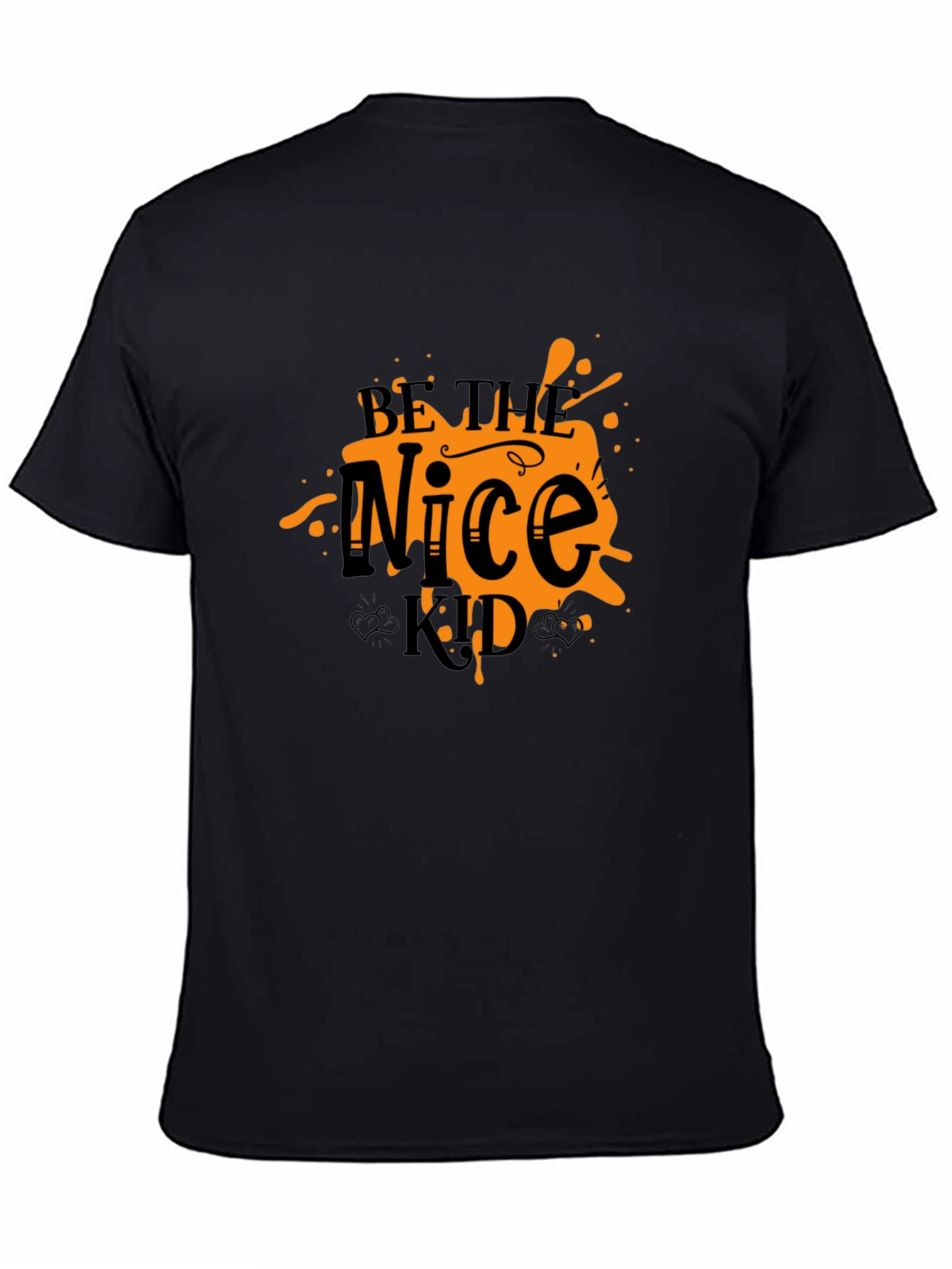 Be the Nice Kid Graphic T-Shirt - Black