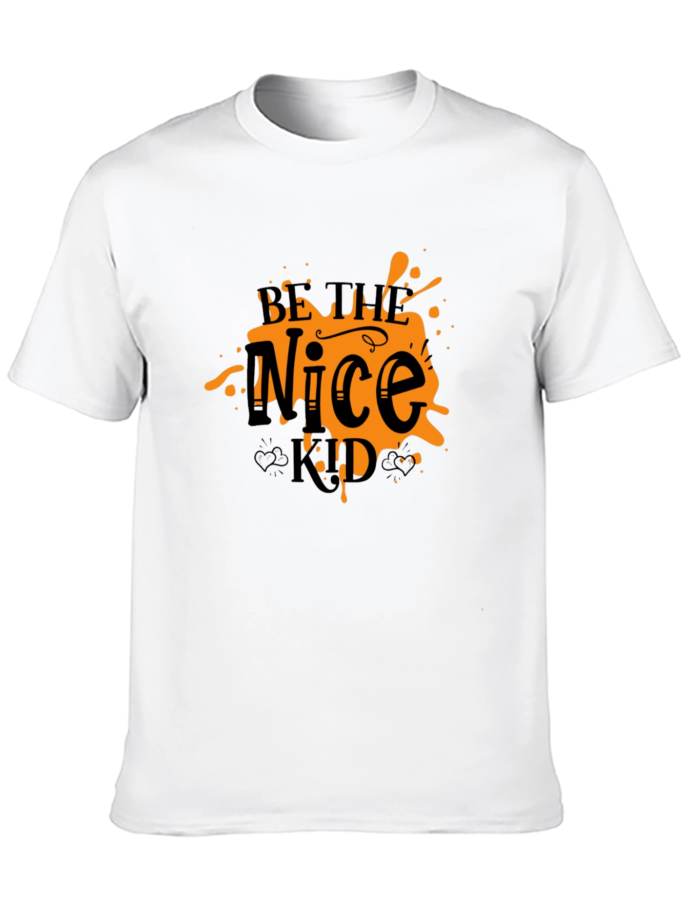 Be the Nice Kid Graphic T-Shirt - Black