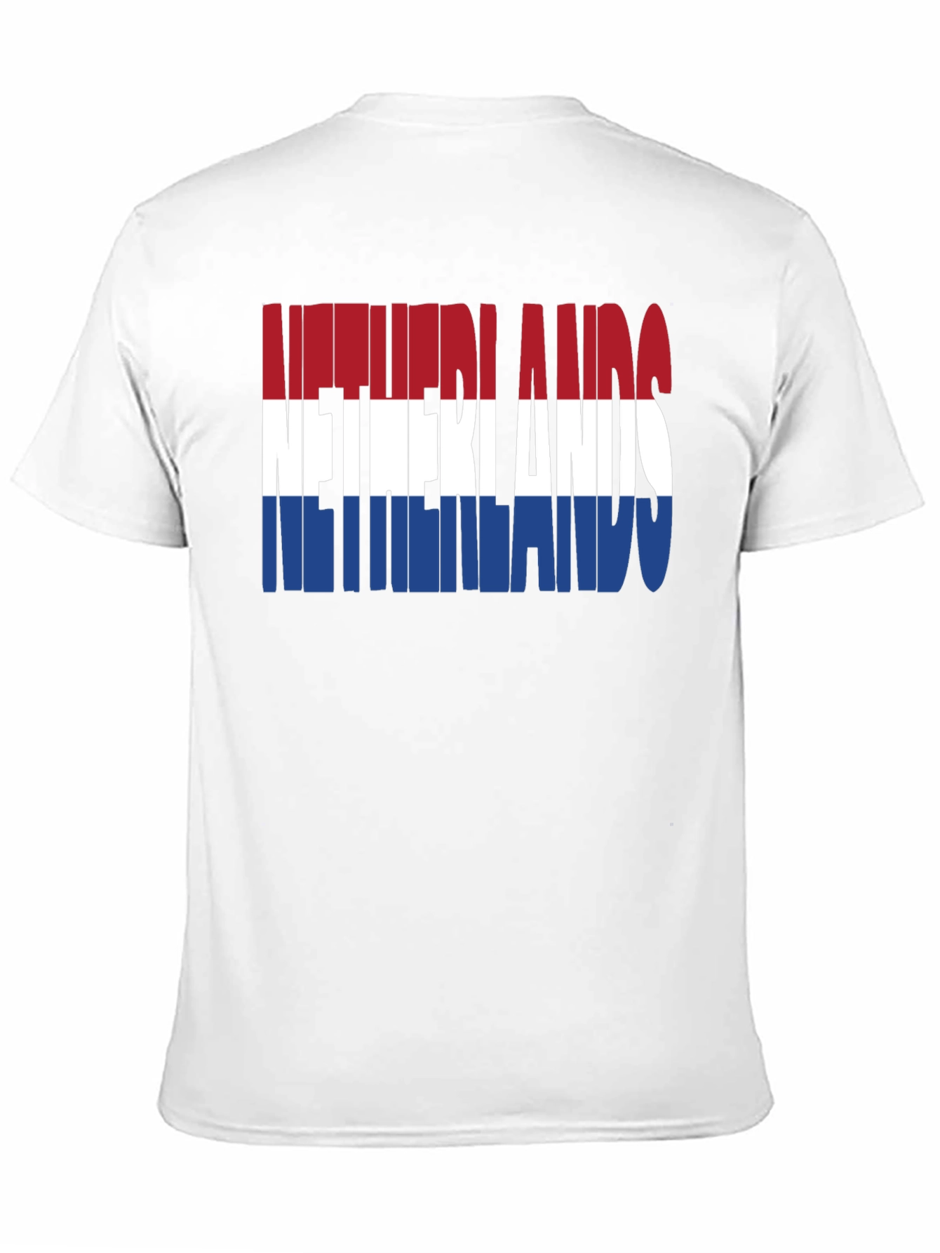 Netherlands Flag T-Shirt - Black Graphic Tee