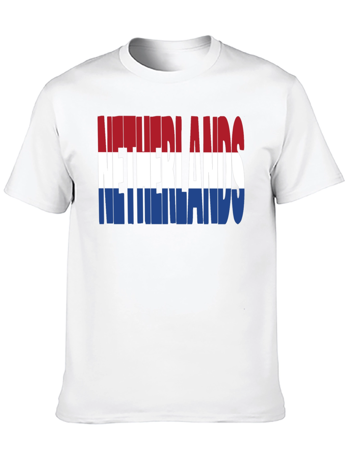 Netherlands Flag T-Shirt - Black Graphic Tee