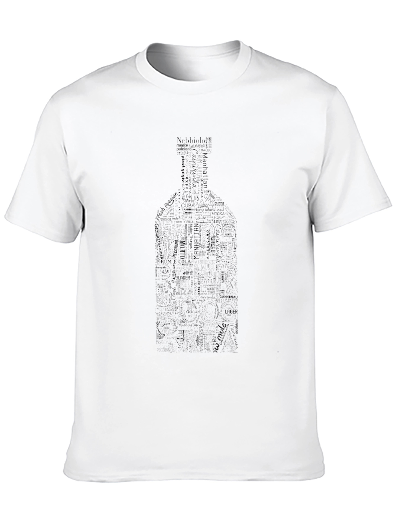 Mens Classic Black T-Shirt - Casual Style