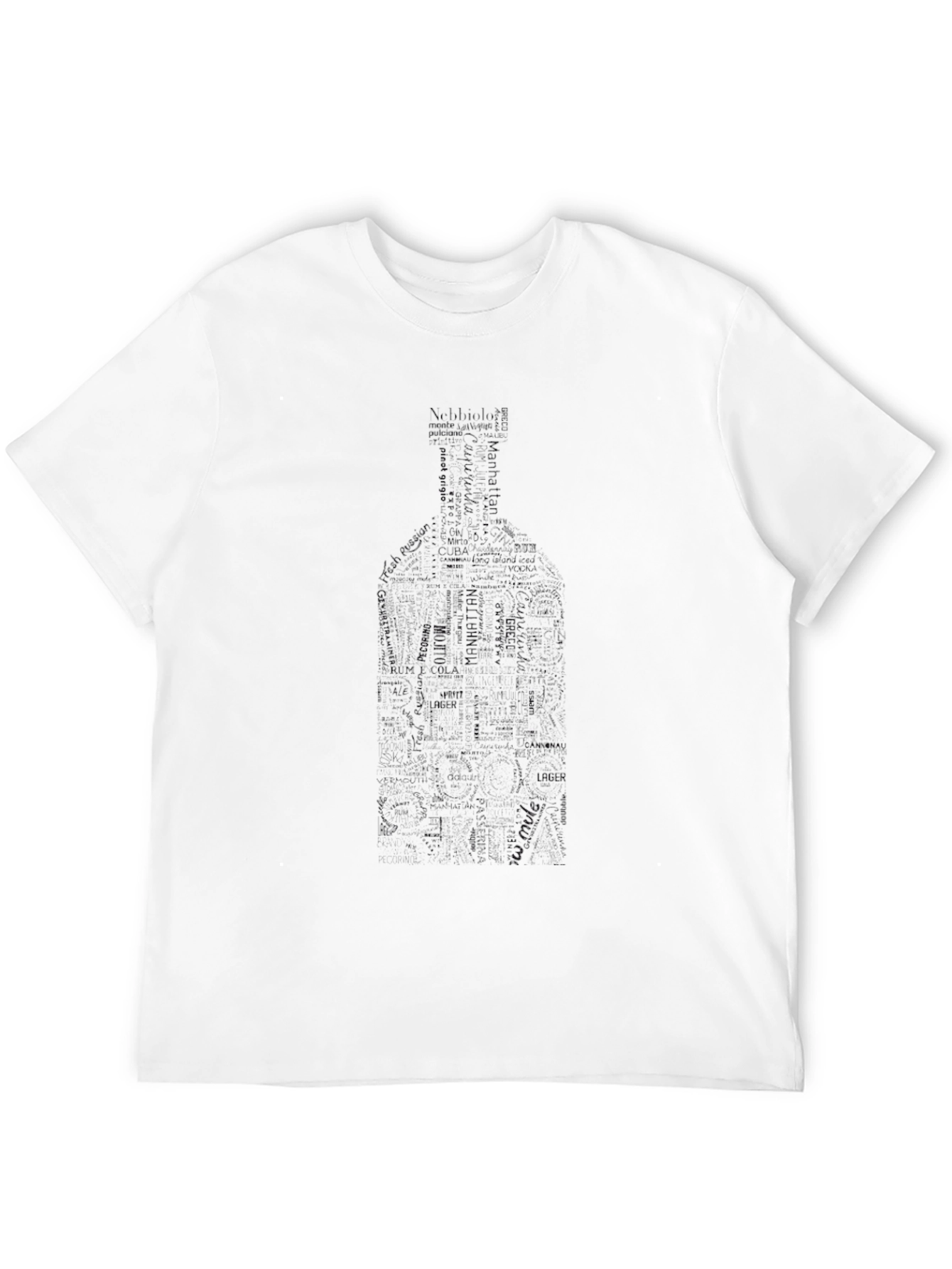 Mens Classic Black T-Shirt - Casual Style