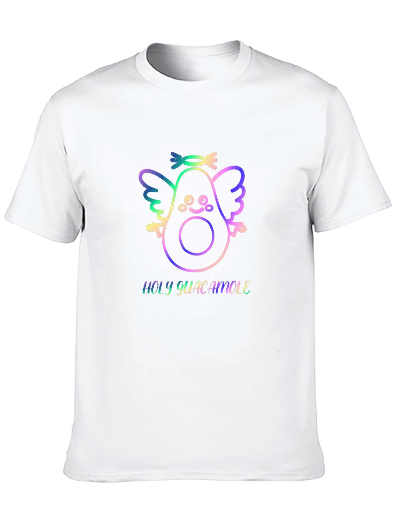 Holy Guacamole T-Shirt - Angel Avocado Graphic Tee