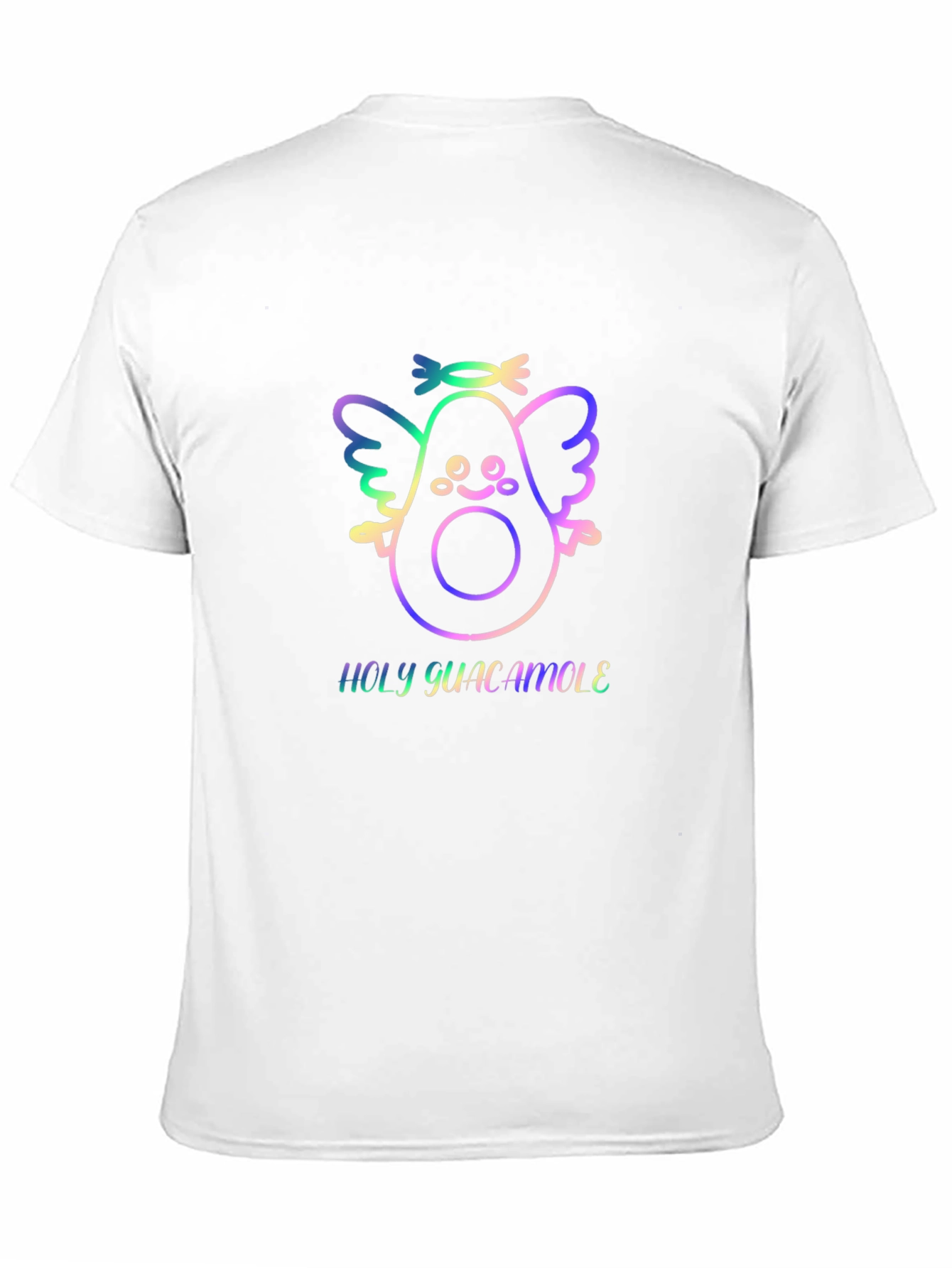 Holy Guacamole T-Shirt - Angel Avocado Graphic Tee