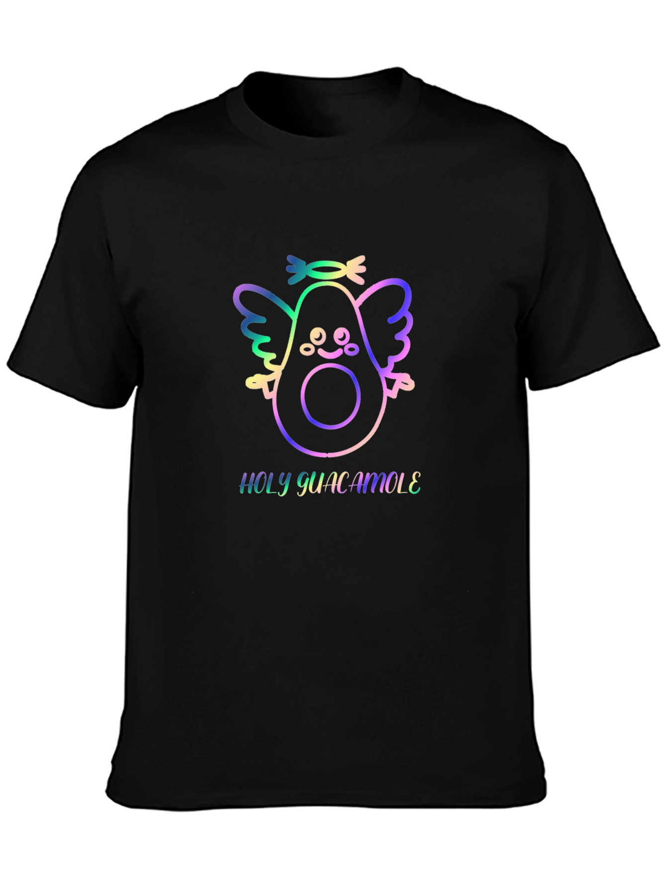 Holy Guacamole T-Shirt - Angel Avocado Graphic Tee