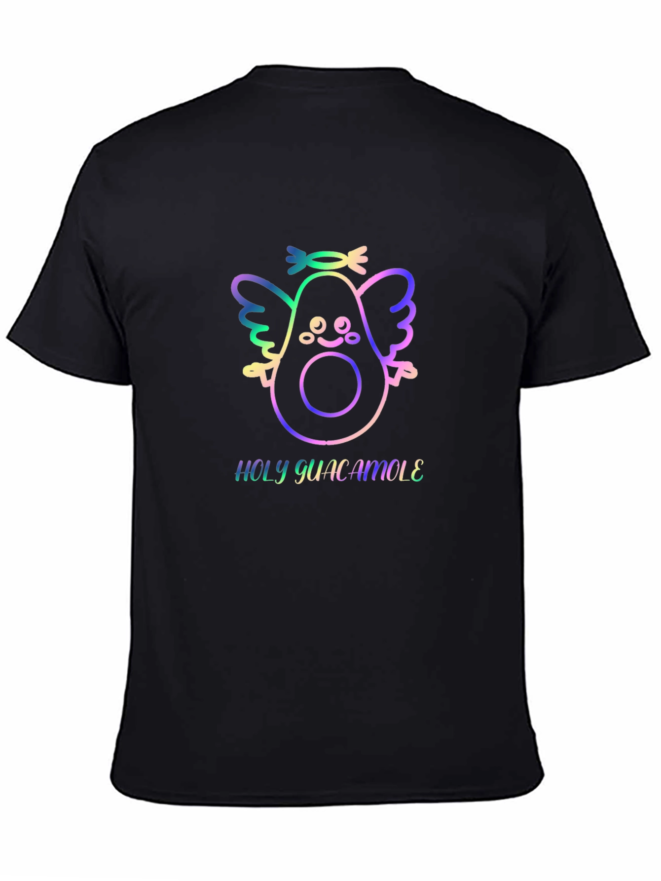 Holy Guacamole T-Shirt - Angel Avocado Graphic Tee