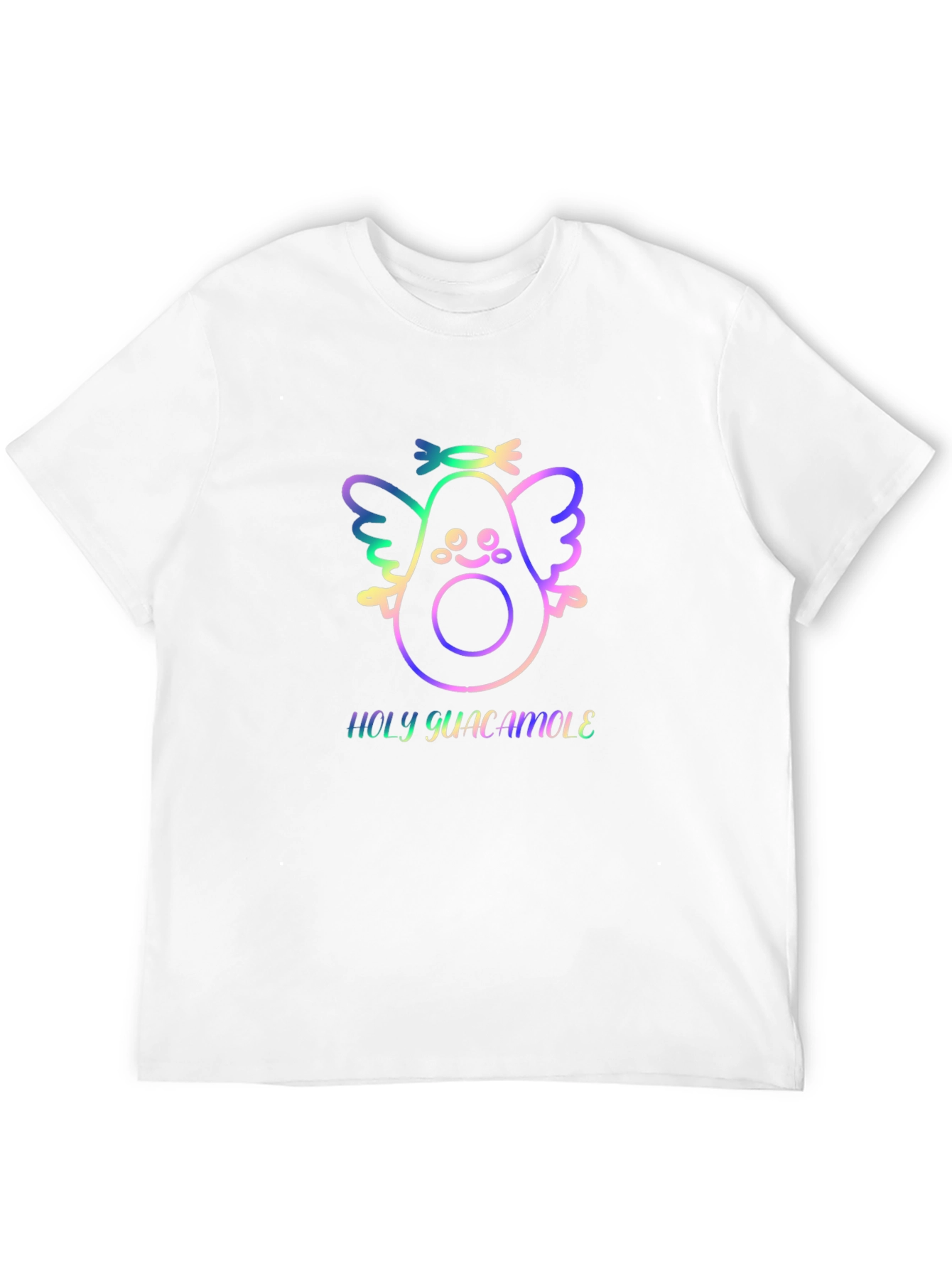Holy Guacamole T-Shirt - Angel Avocado Graphic Tee