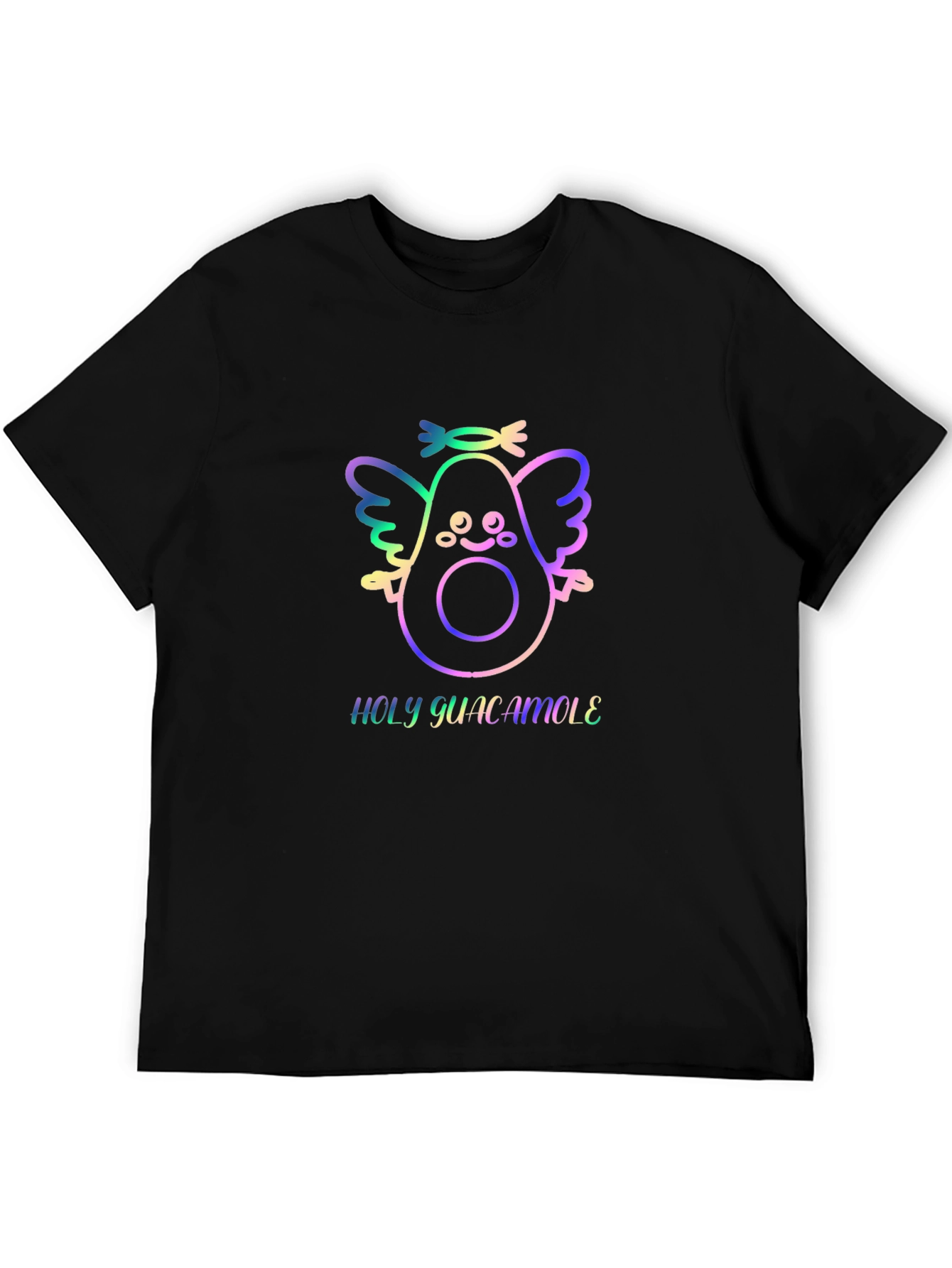 Holy Guacamole T-Shirt - Angel Avocado Graphic Tee