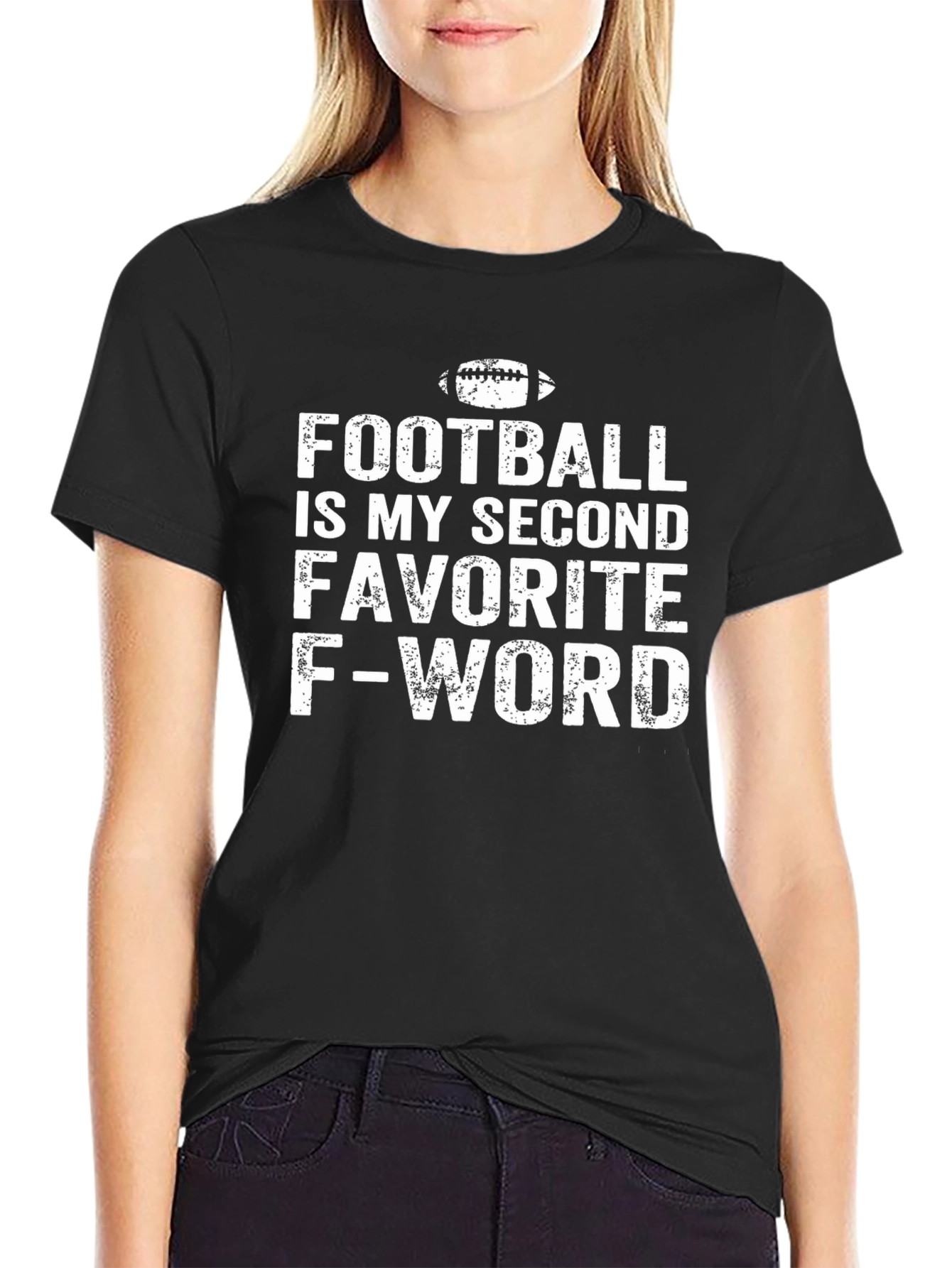 Football Second Favorite F-Word Graphic Tee