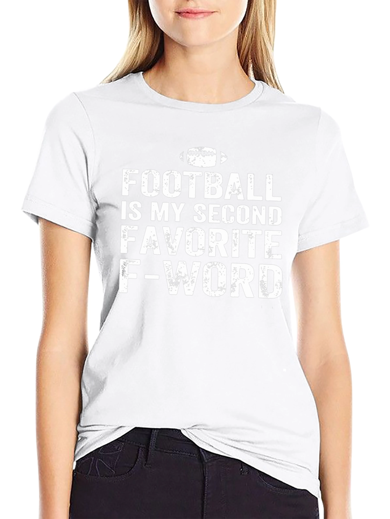 Football Second Favorite F-Word Graphic Tee