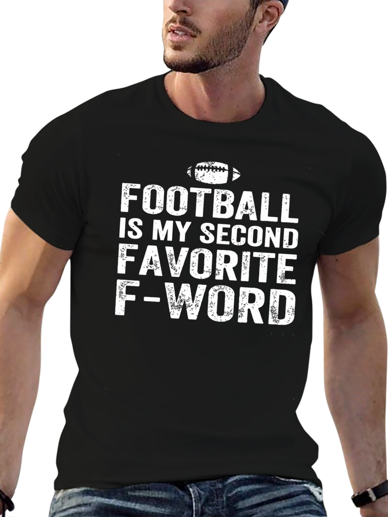 Football Second Favorite F-Word Graphic Tee