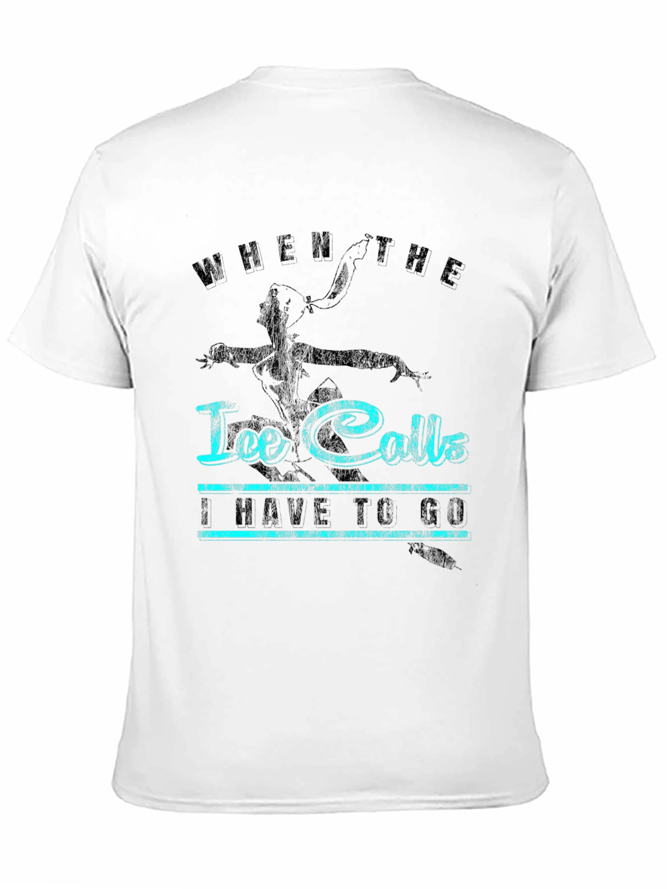 Ice Calls T-Shirt - Black Graphic Tee