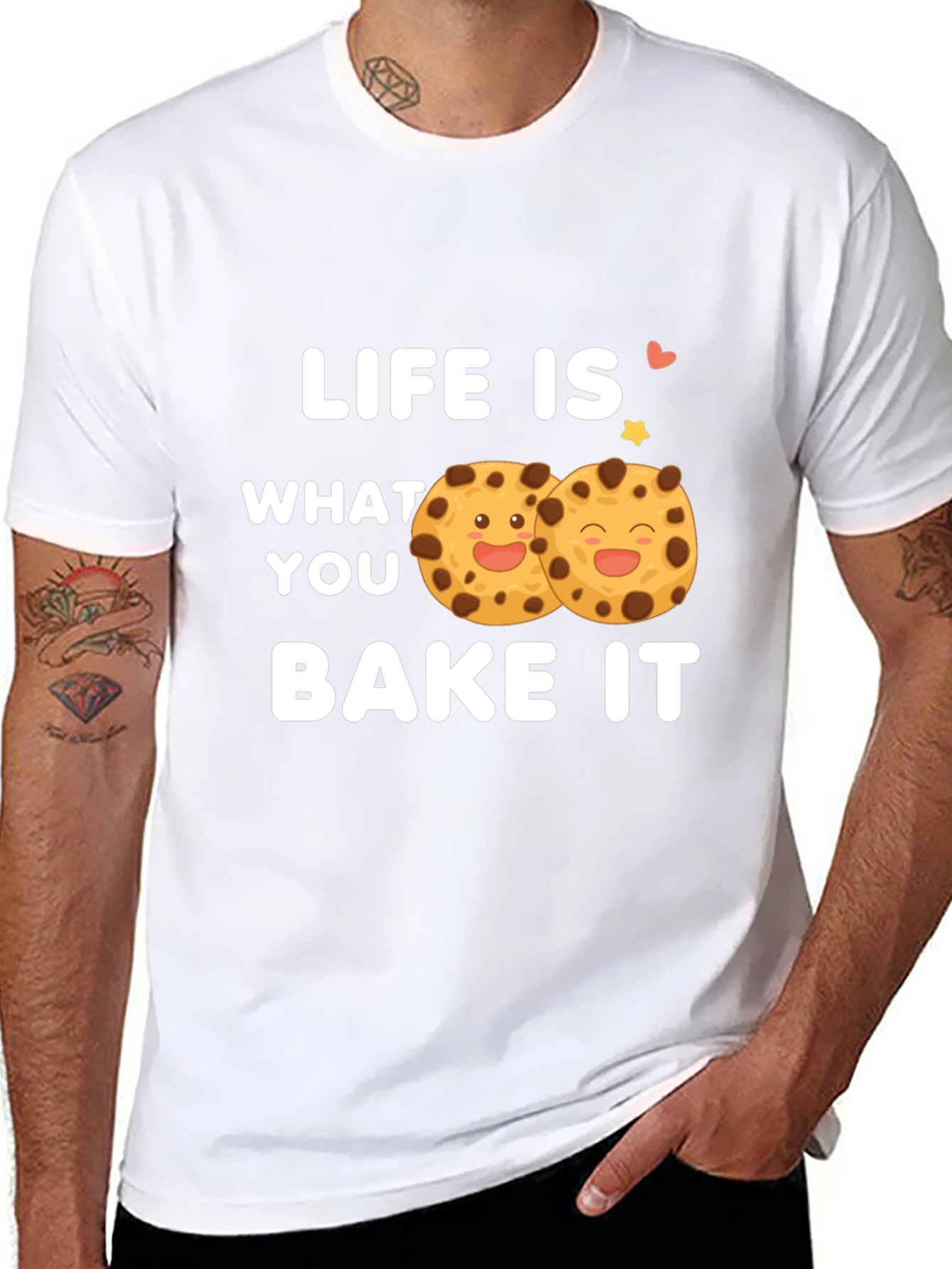 Life Is What You Bake It - Graphic T-Shirt