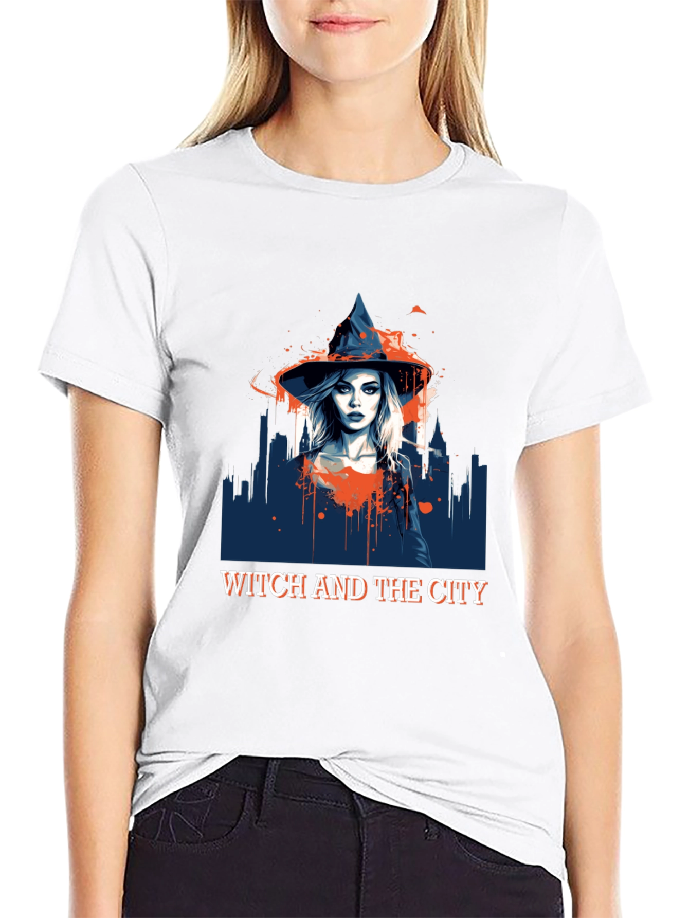 Witch and the City T-Shirt - Stylish Graphic Tee