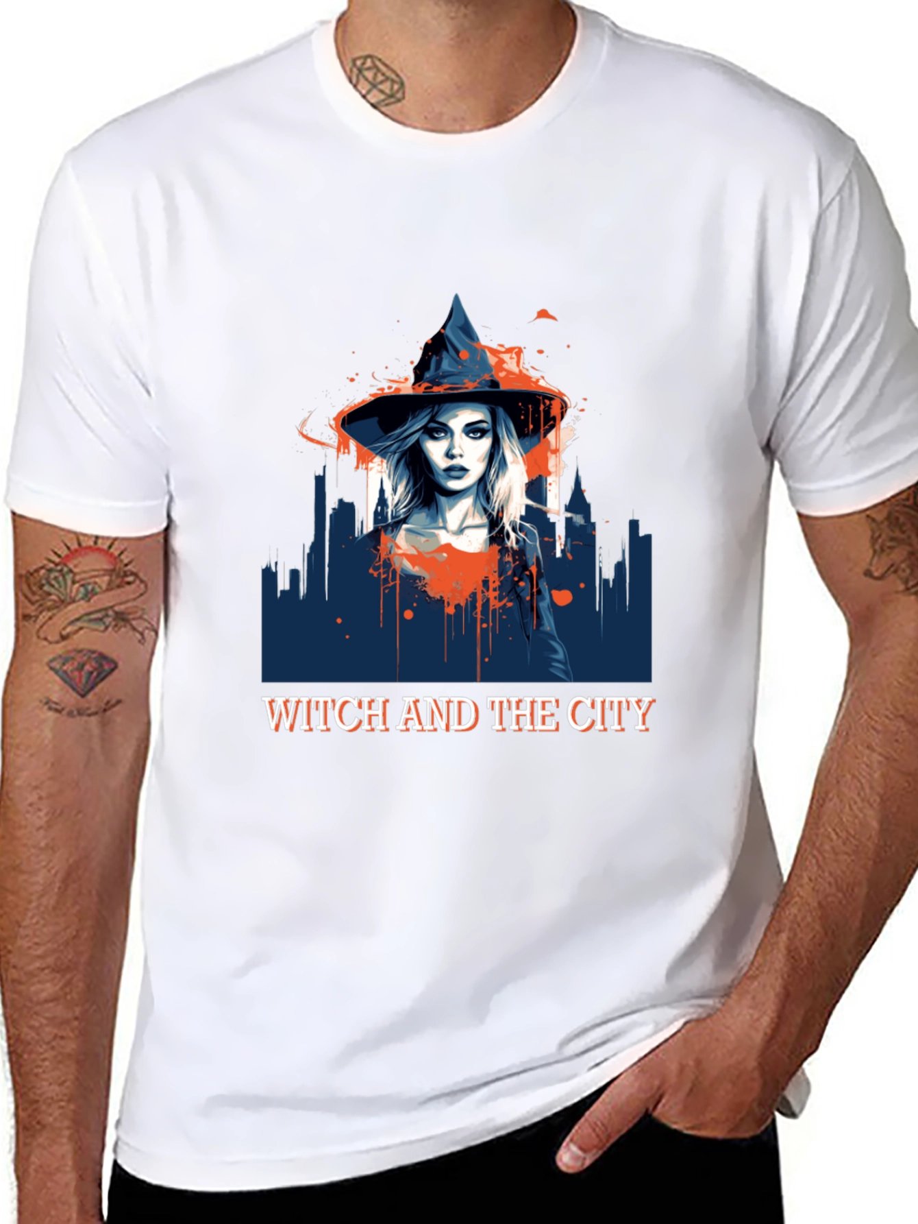 Witch and the City T-Shirt - Stylish Graphic Tee