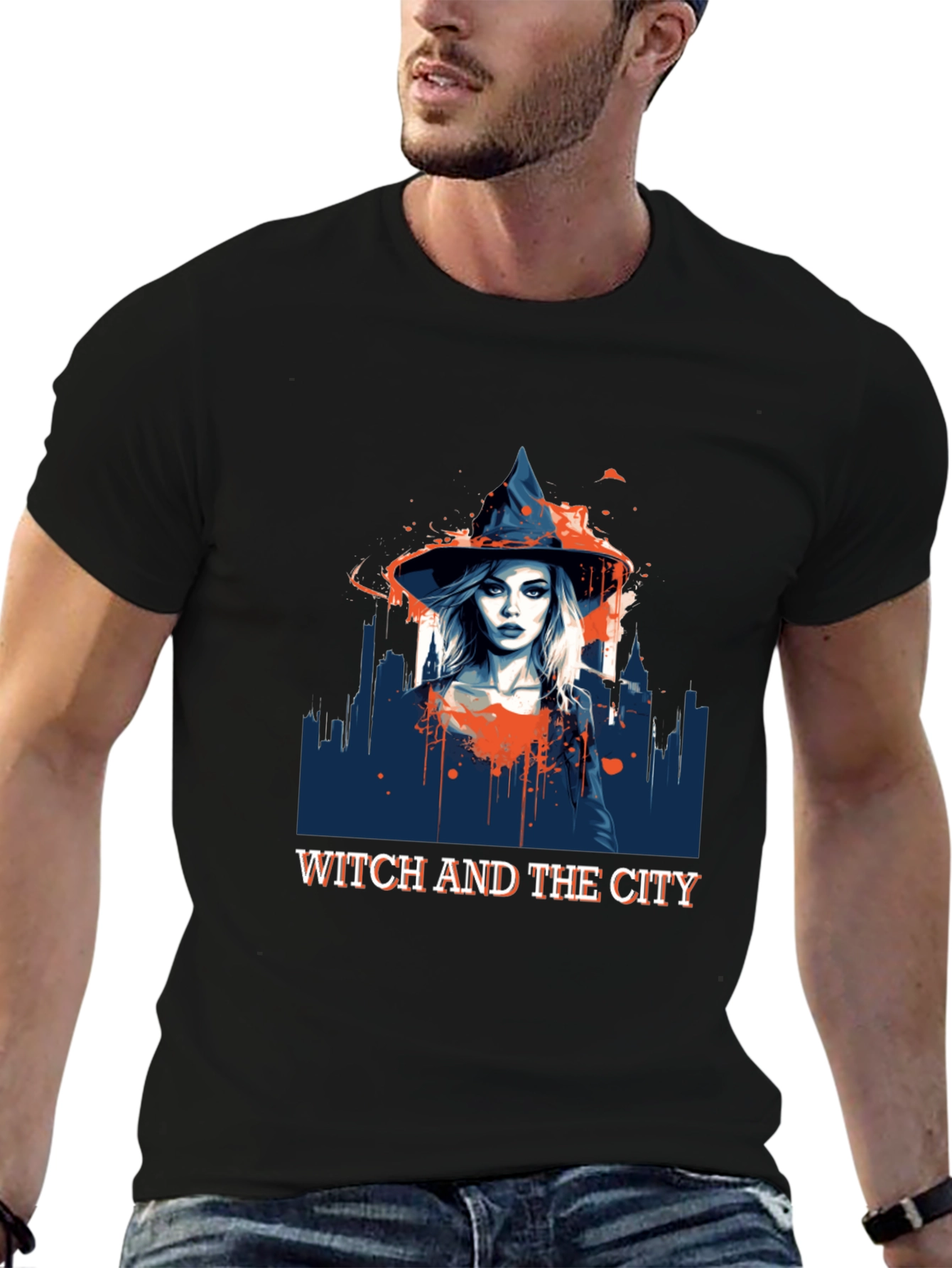 Witch and the City T-Shirt - Stylish Graphic Tee
