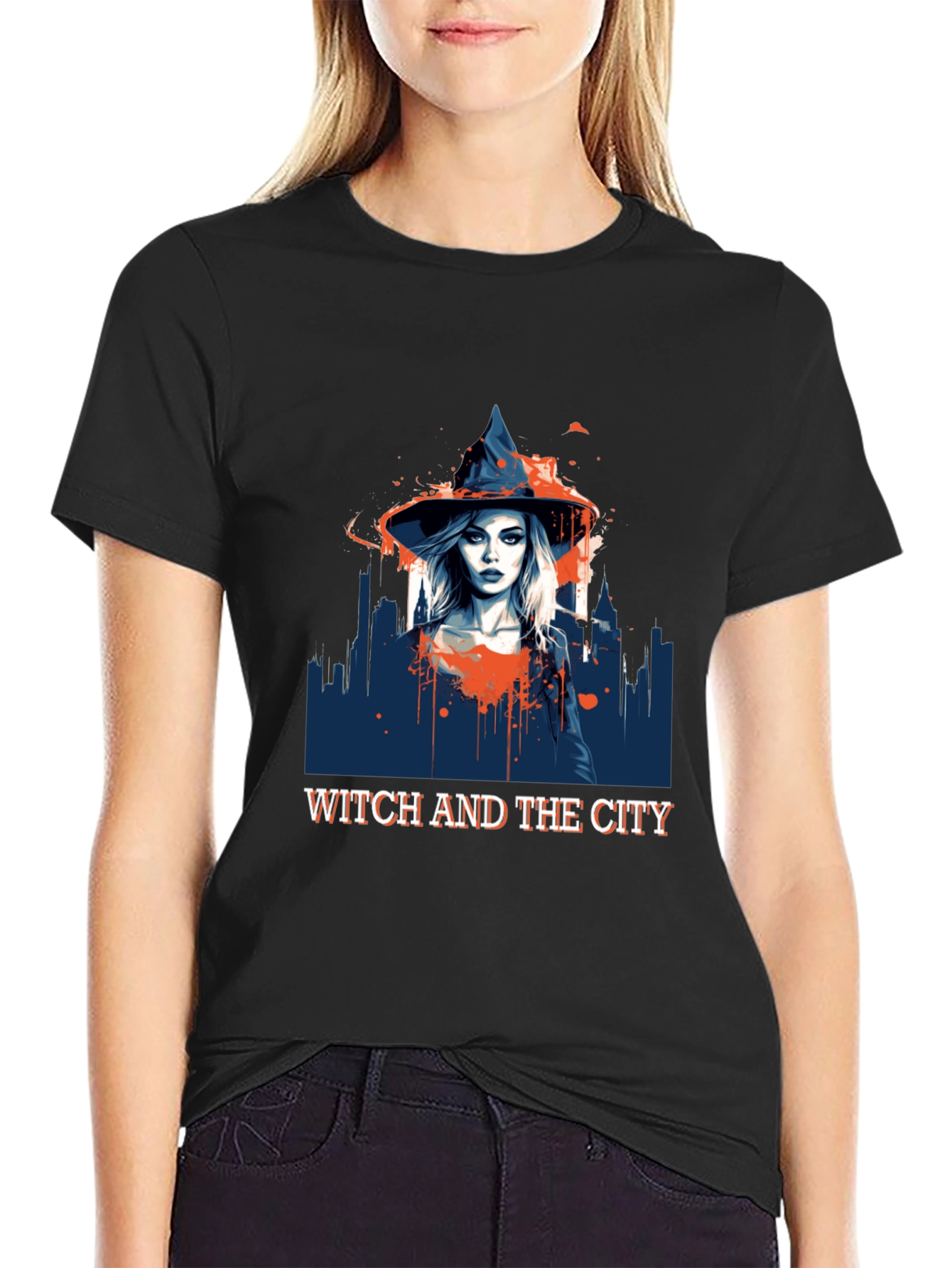 Witch and the City T-Shirt - Stylish Graphic Tee