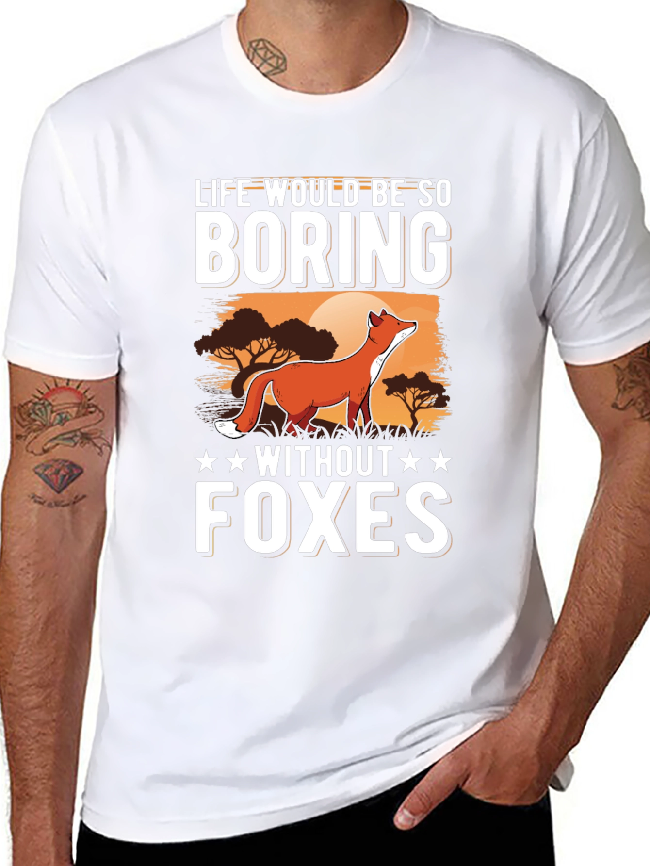 Life Would Be So Boring Without Foxes T-Shirt