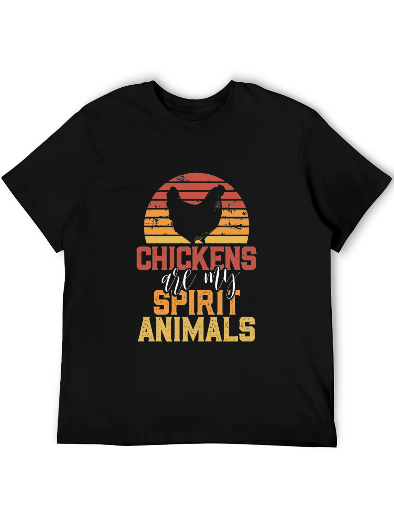 Chicken Spirit Animal T-Shirt | Funny Graphic Tee