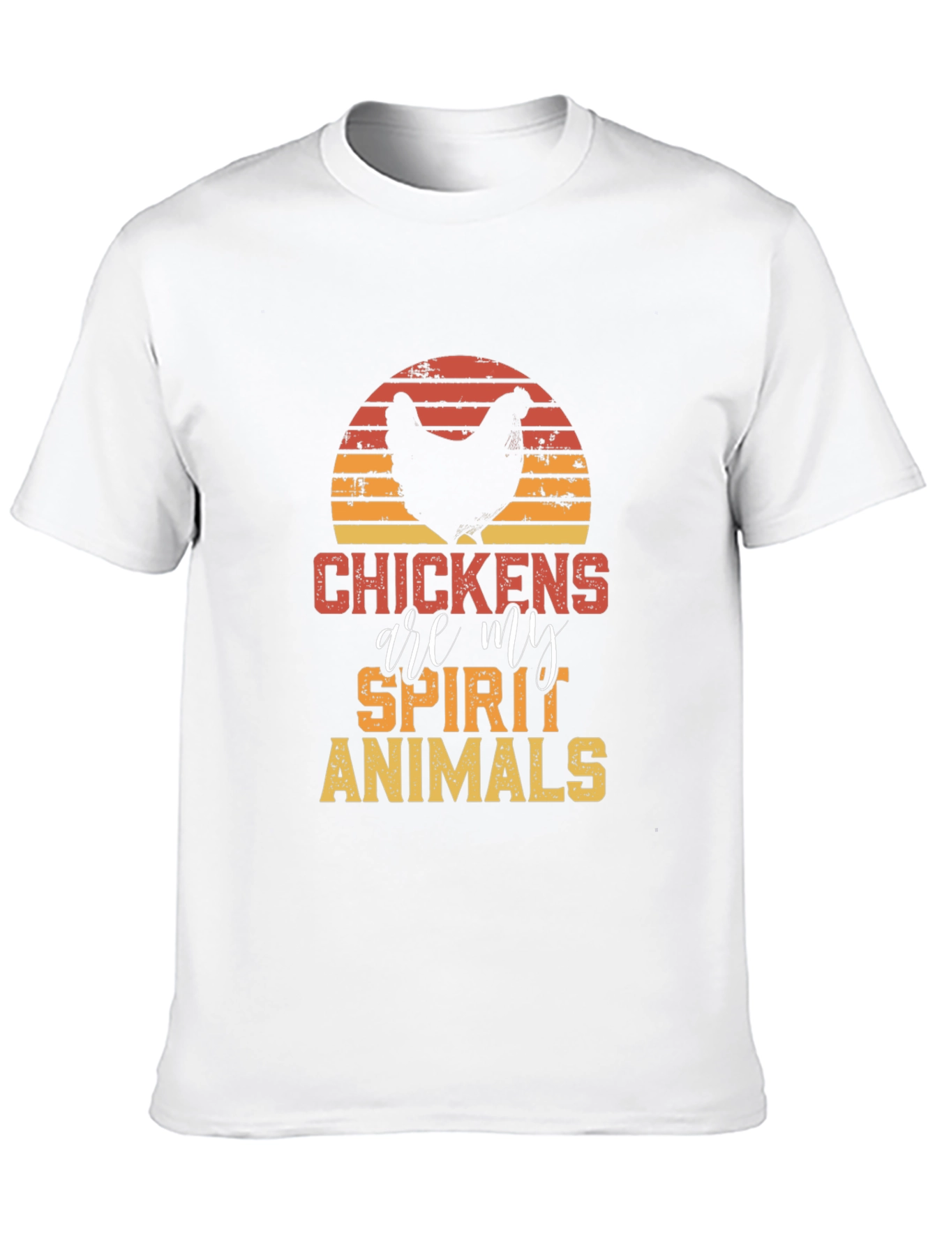 Chicken Spirit Animal T-Shirt | Funny Graphic Tee