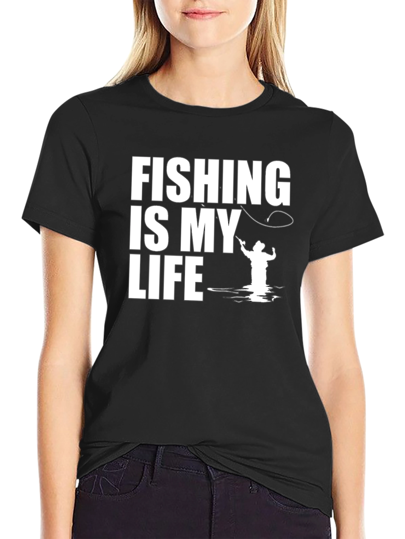 Fishing is My Life Graphic T-Shirt