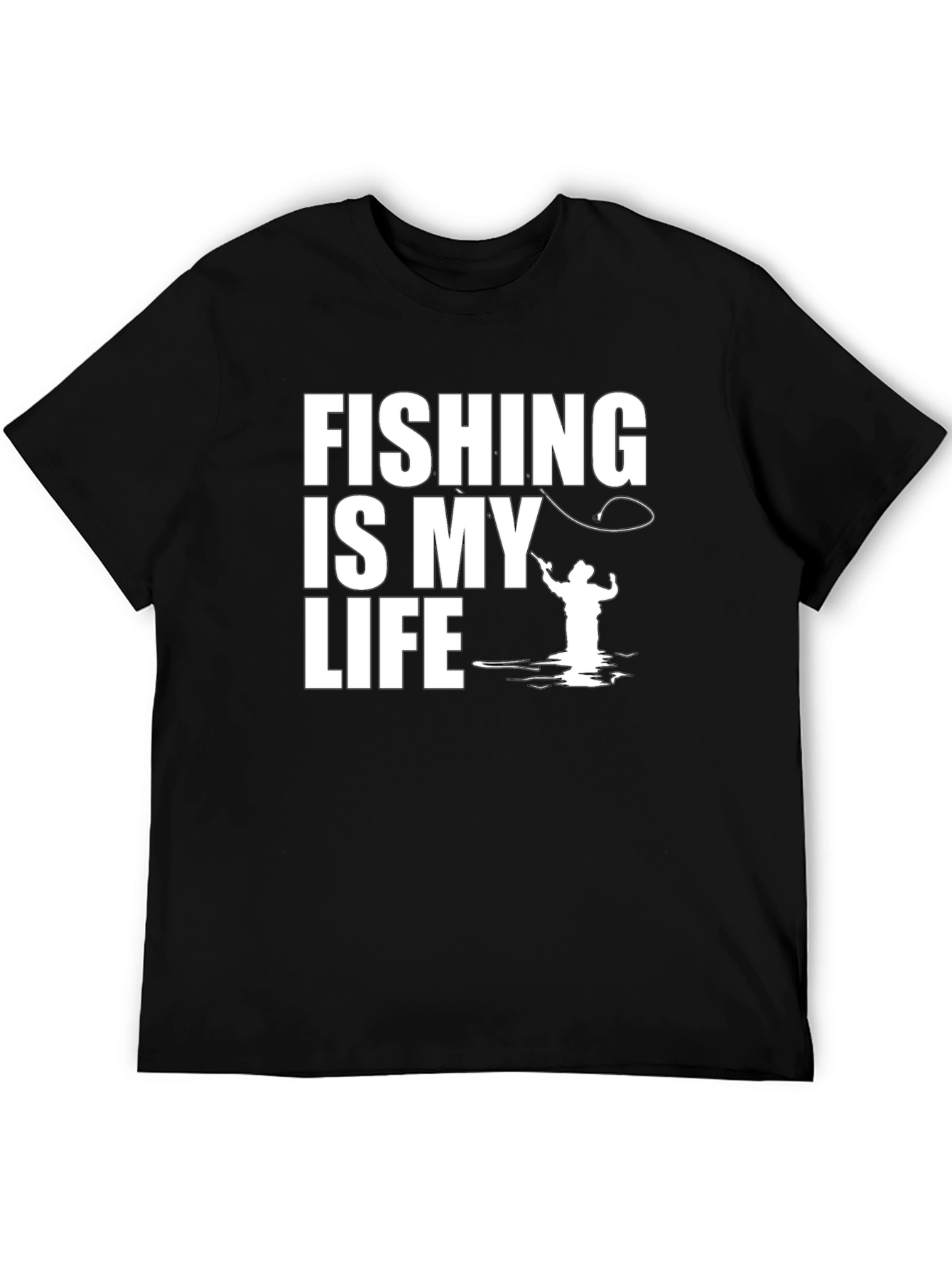 Fishing is My Life Graphic T-Shirt