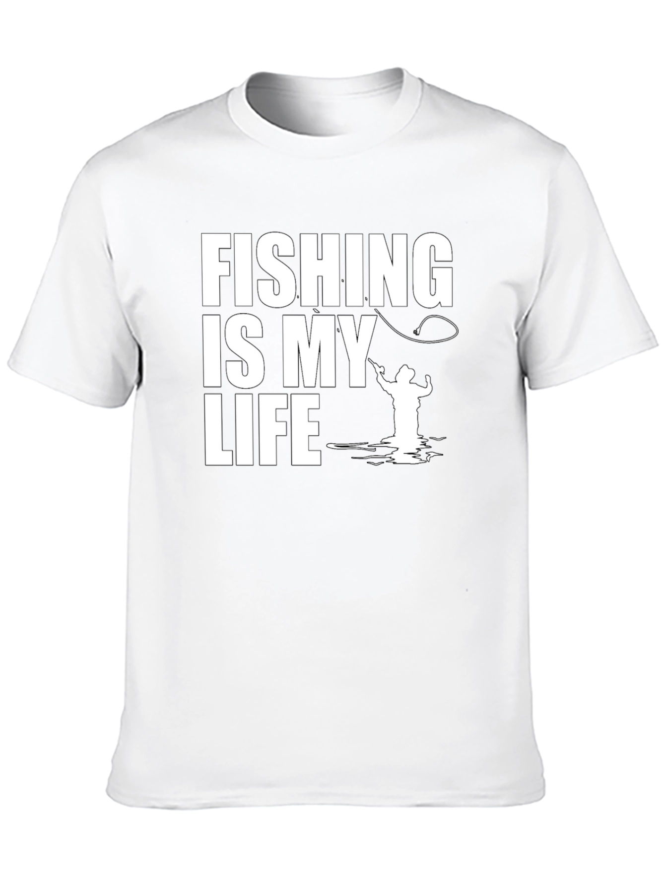Fishing is My Life Graphic T-Shirt