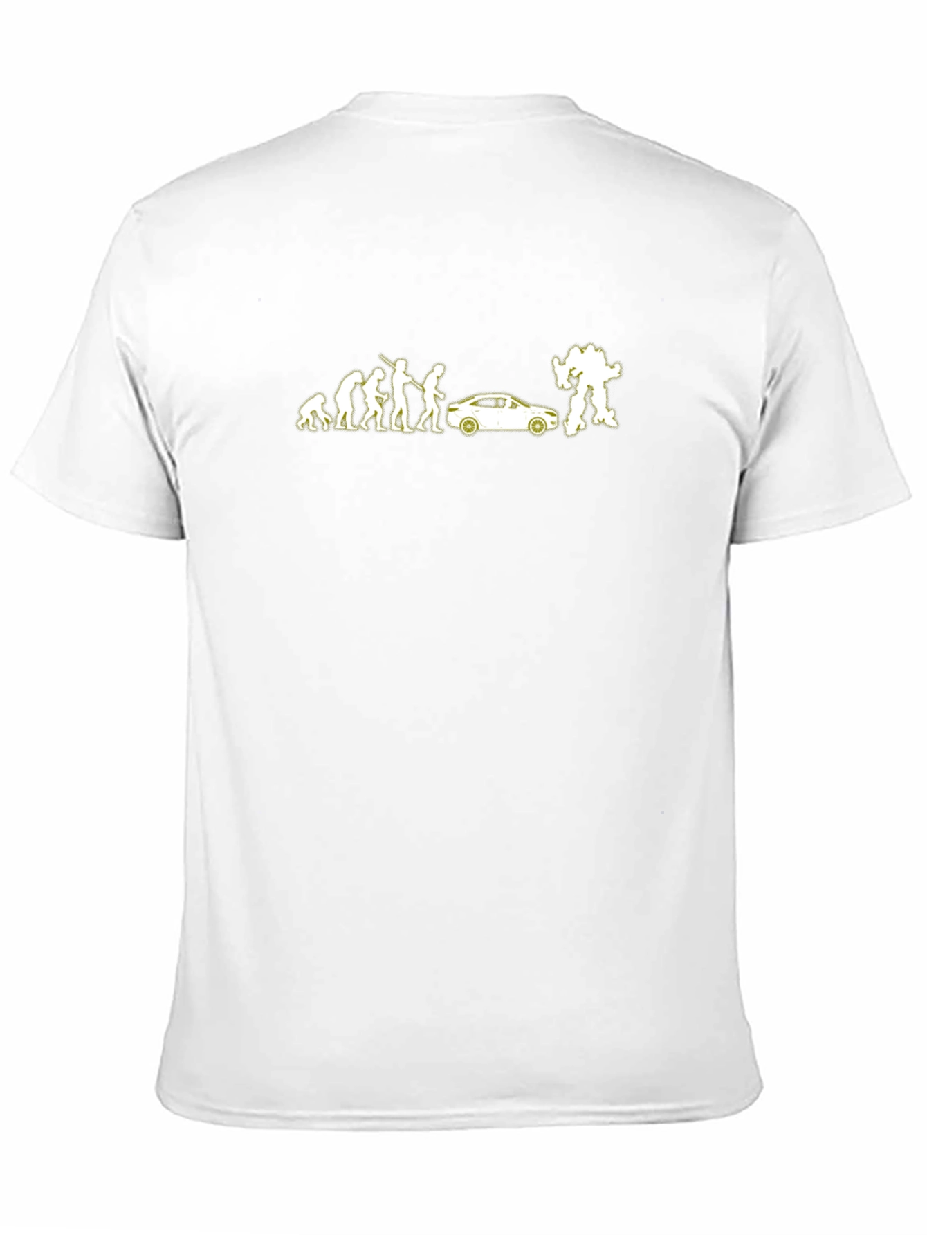 Evolution of Car T-Shirt - Funny Robot Design