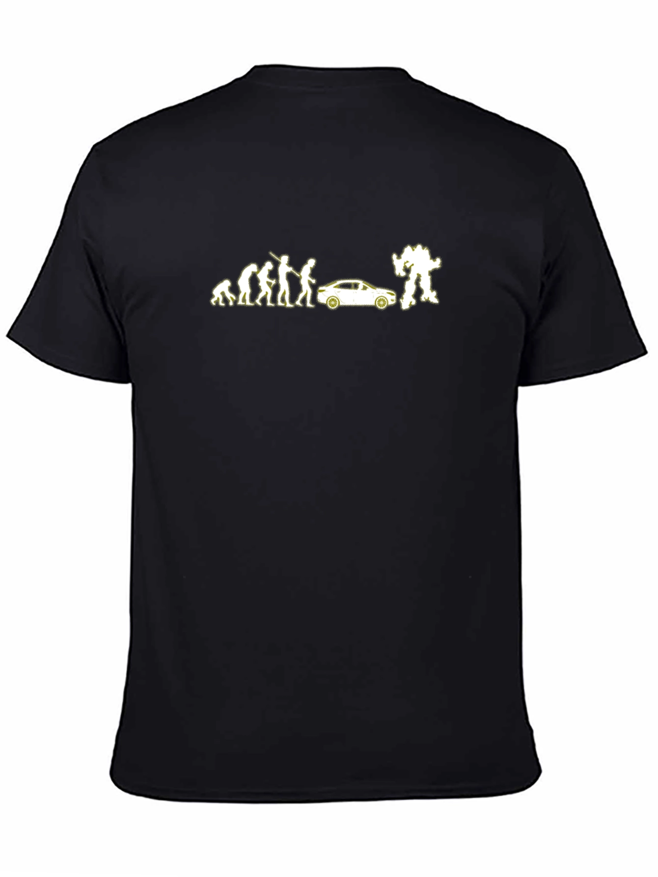 Evolution of Car T-Shirt - Funny Robot Design