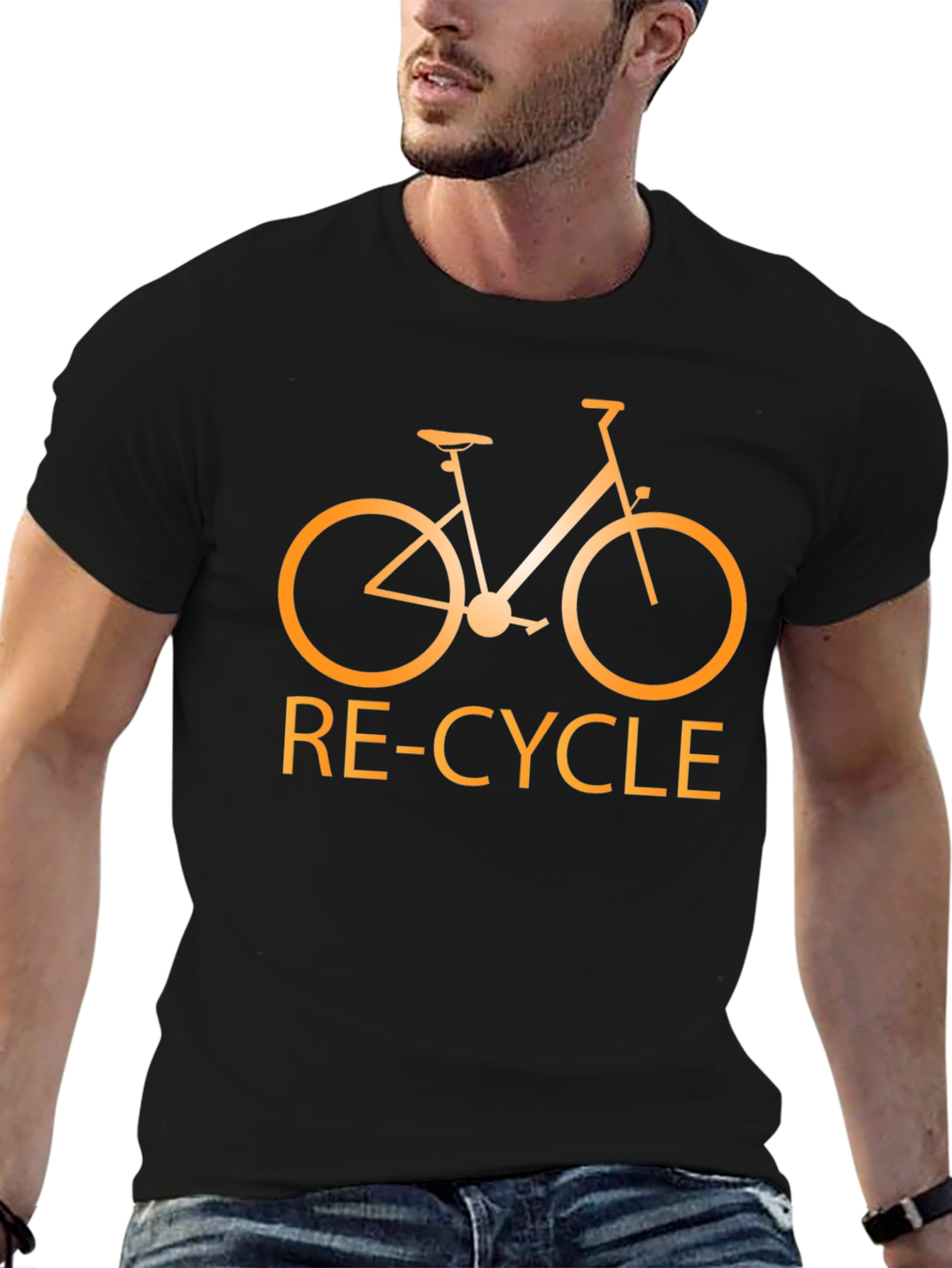 Re-Cycle Graphic Tee - Eco-Friendly Style