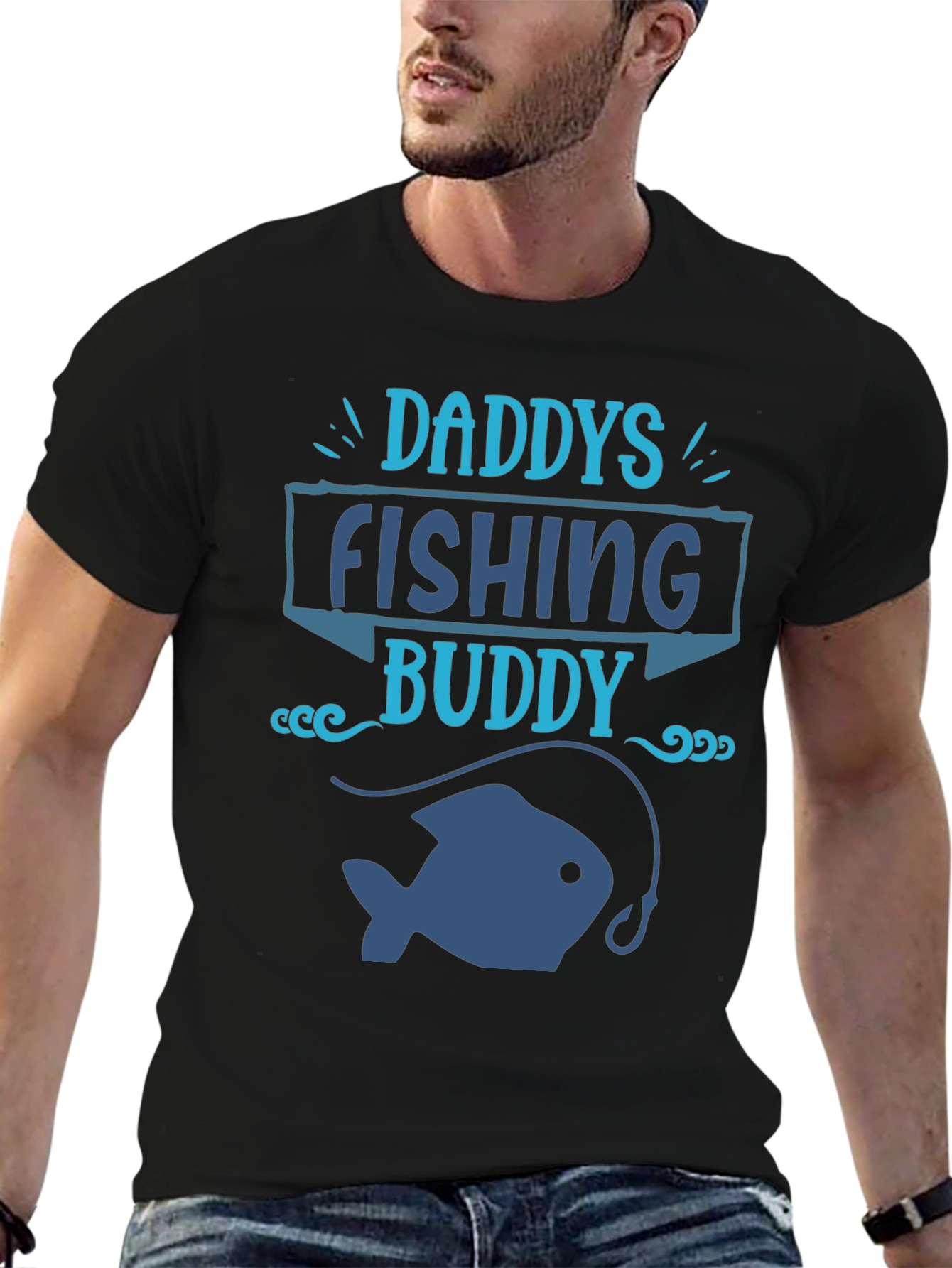 Daddys Fishing Buddy T-Shirt - Fisherman Gift