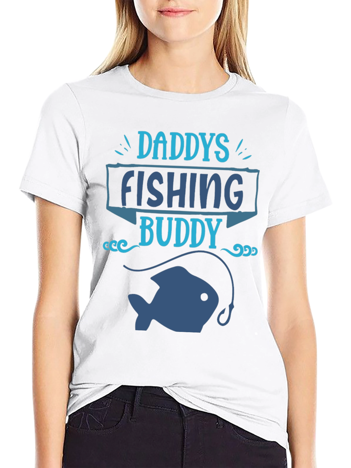 Daddys Fishing Buddy T-Shirt - Fisherman Gift